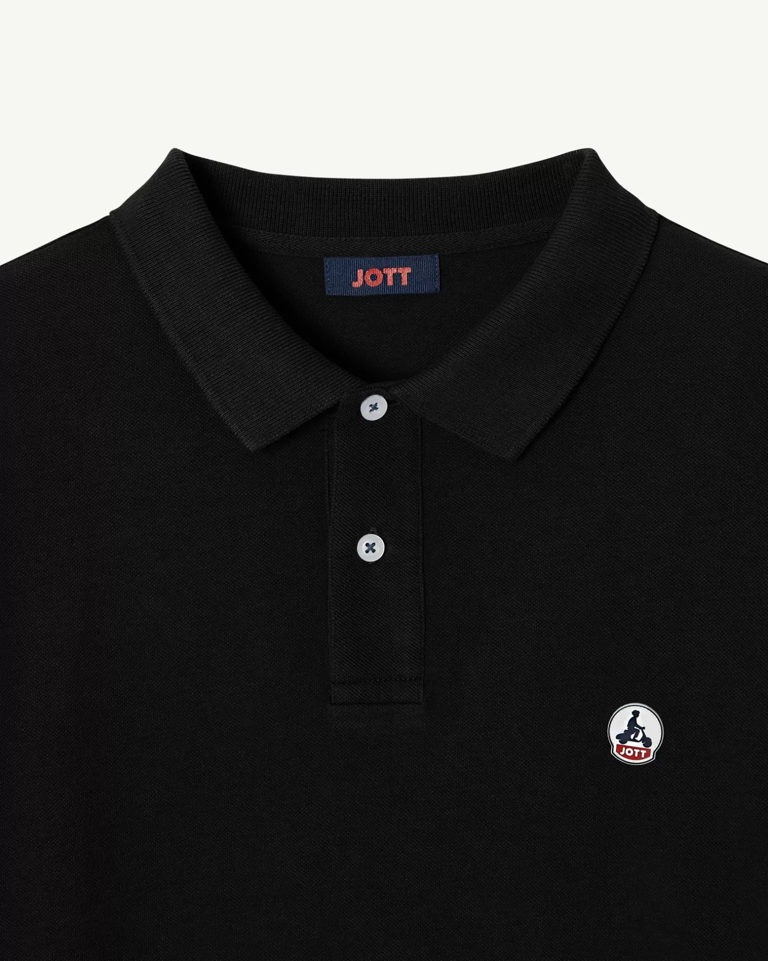 Men JOTT Arcachon Black Polo Shirt