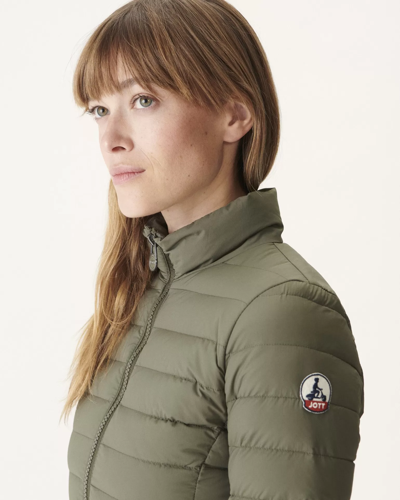 Women JOTT Army Jade Lightweight Down Jacket