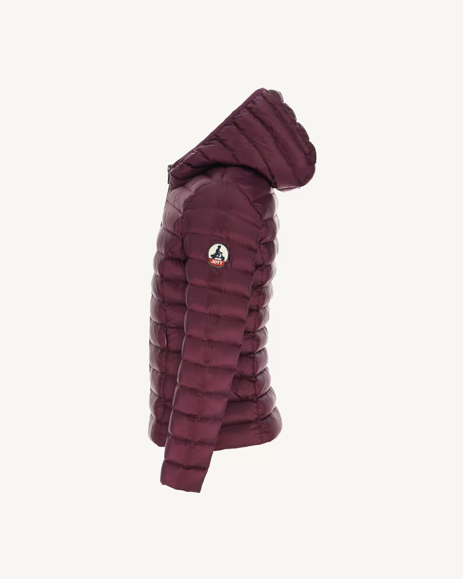 Kids JOTT Aubergine Carla Children'S Lightweight Hooded Down Jacket