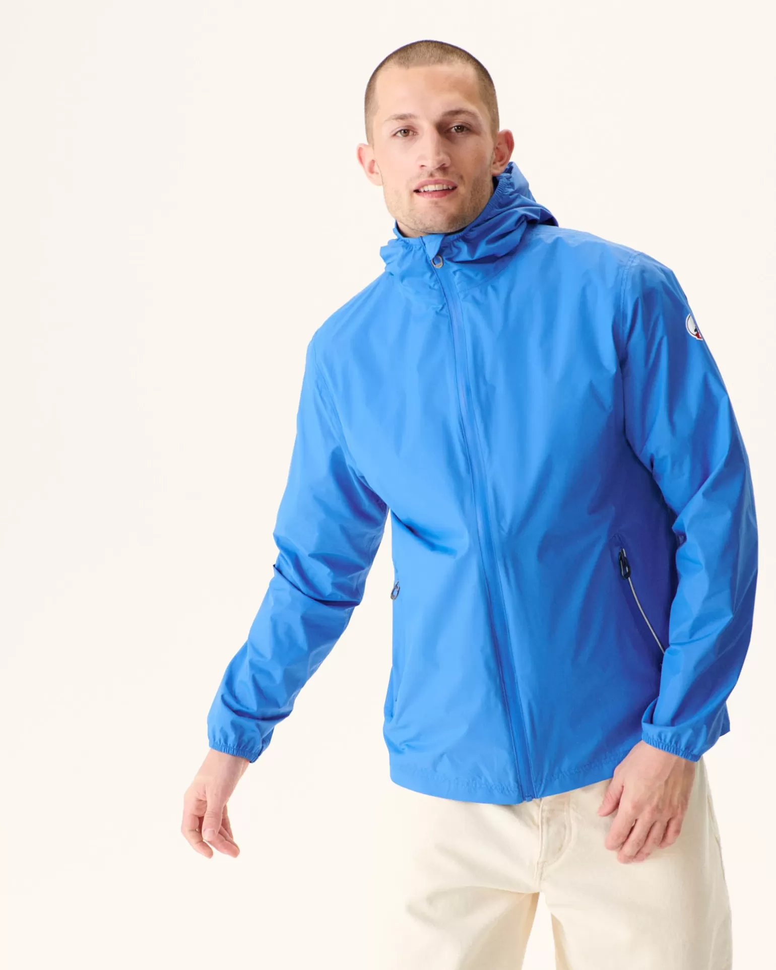 Men JOTT Azur Manila Packable Hooded Jacket