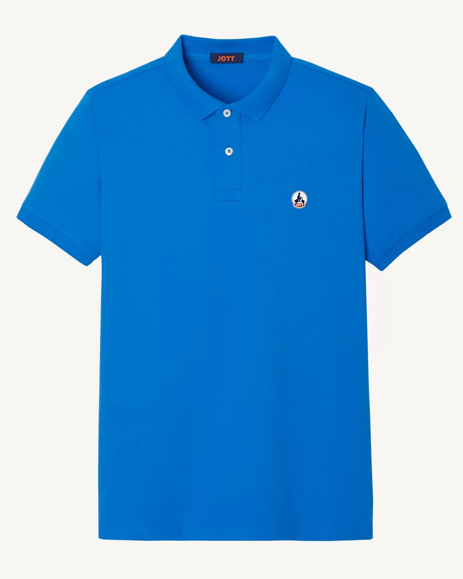 Men JOTT Azur Marbella Organic Cotton Polo Shirt