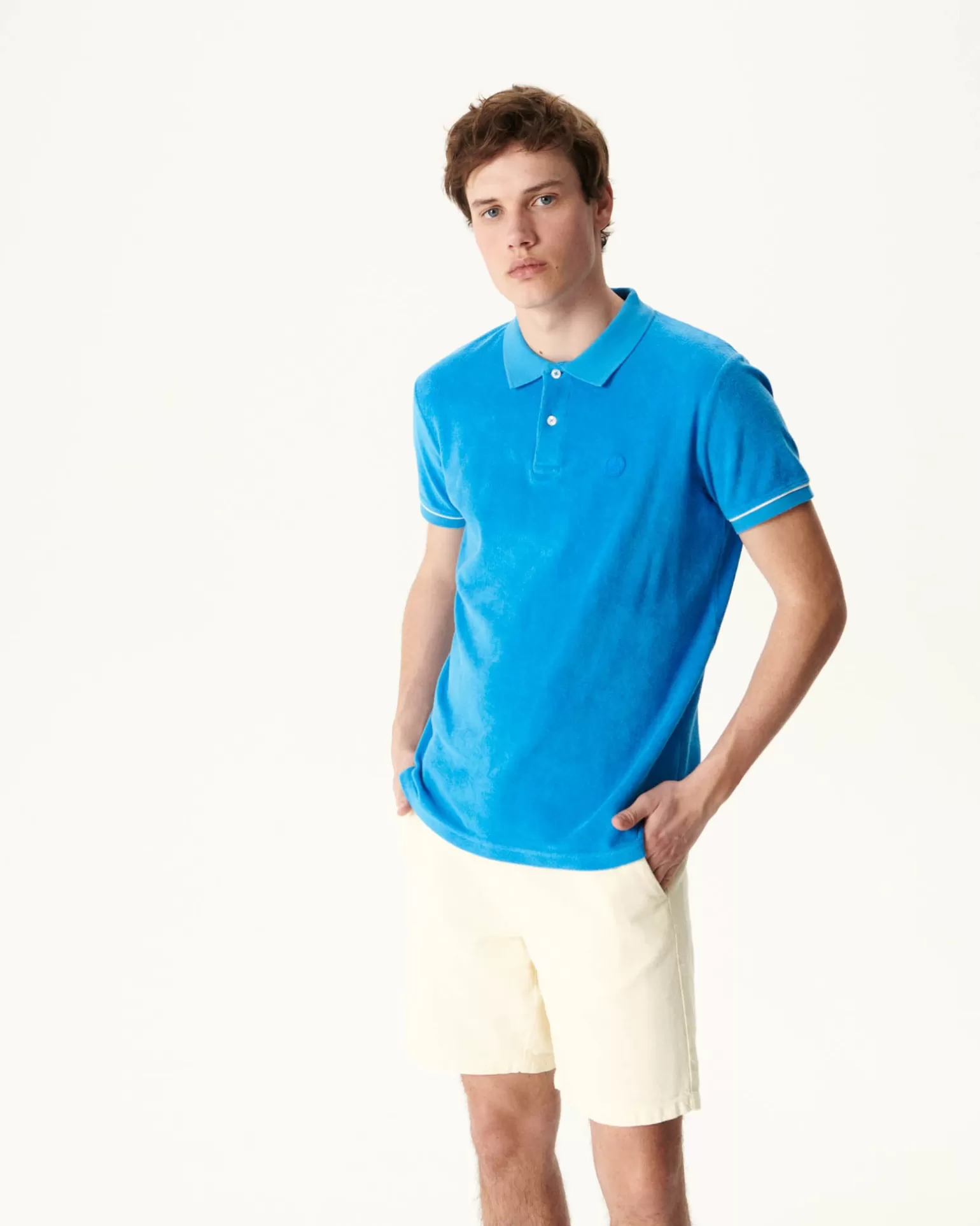 Men JOTT Azure Neil Polo Shirt