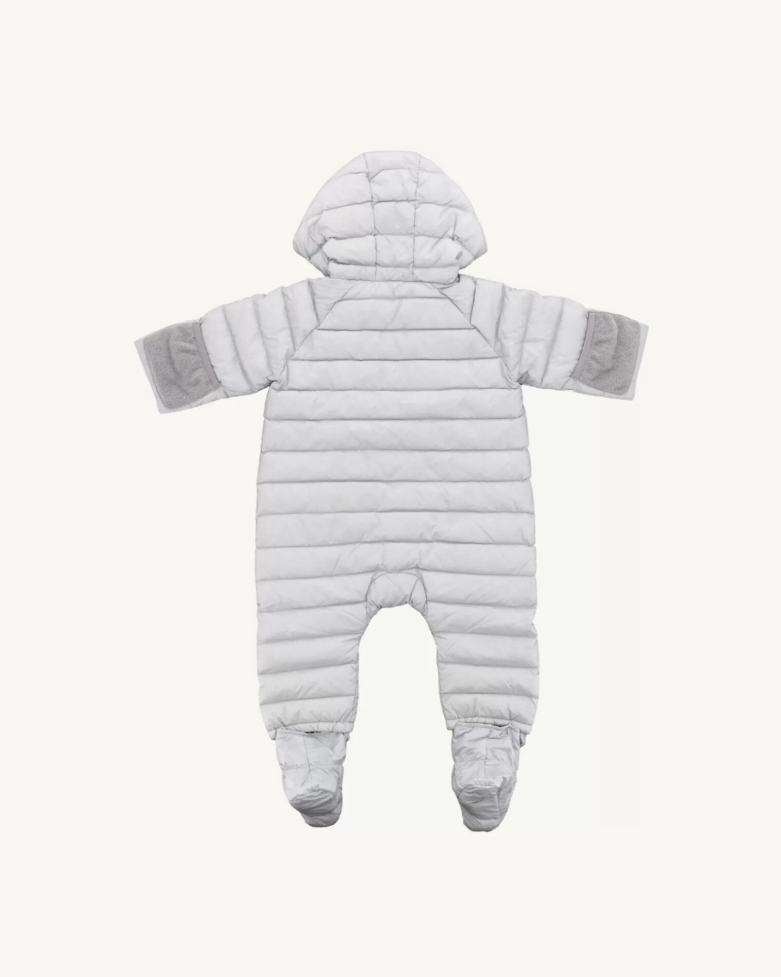 Kids JOTT Baby Romper Light Gray Frog