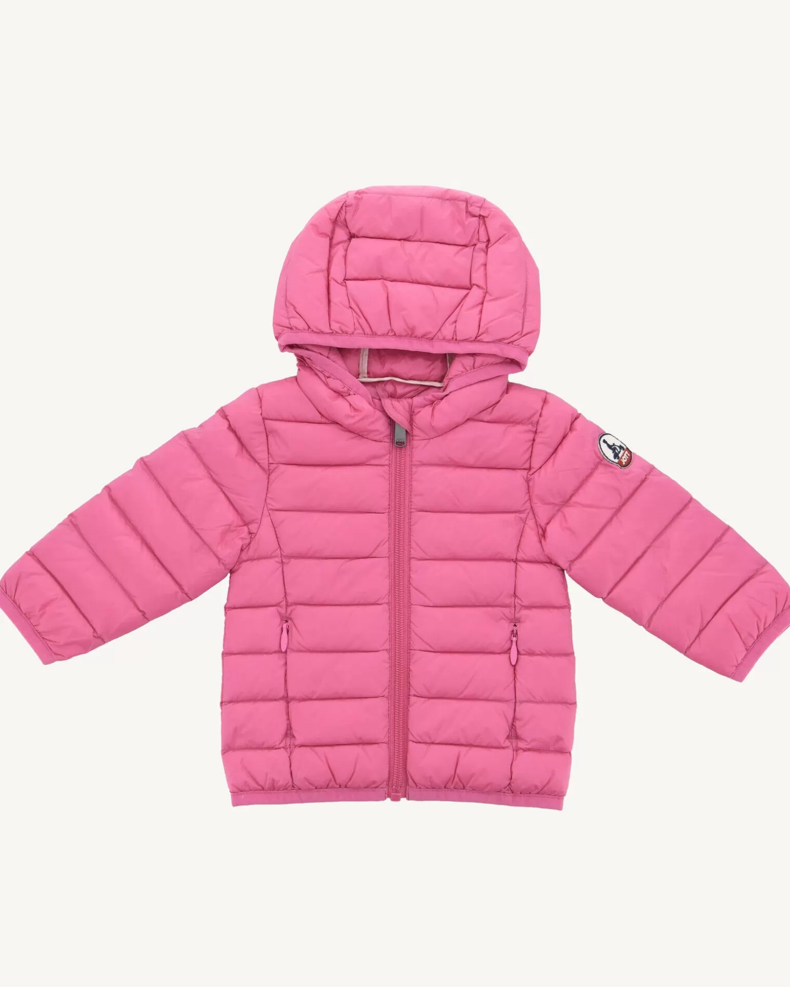 Kids JOTT Baby S Hooded Down Jacket Intense Pink Camille Fine Down Jacket