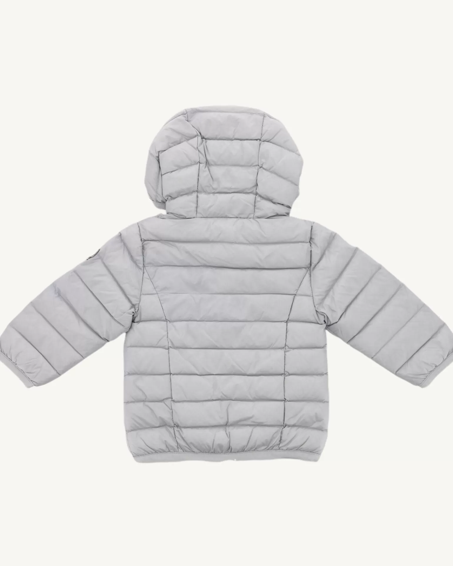 Kids JOTT Baby'S Hooded Padded Jacket Light Gray Camille