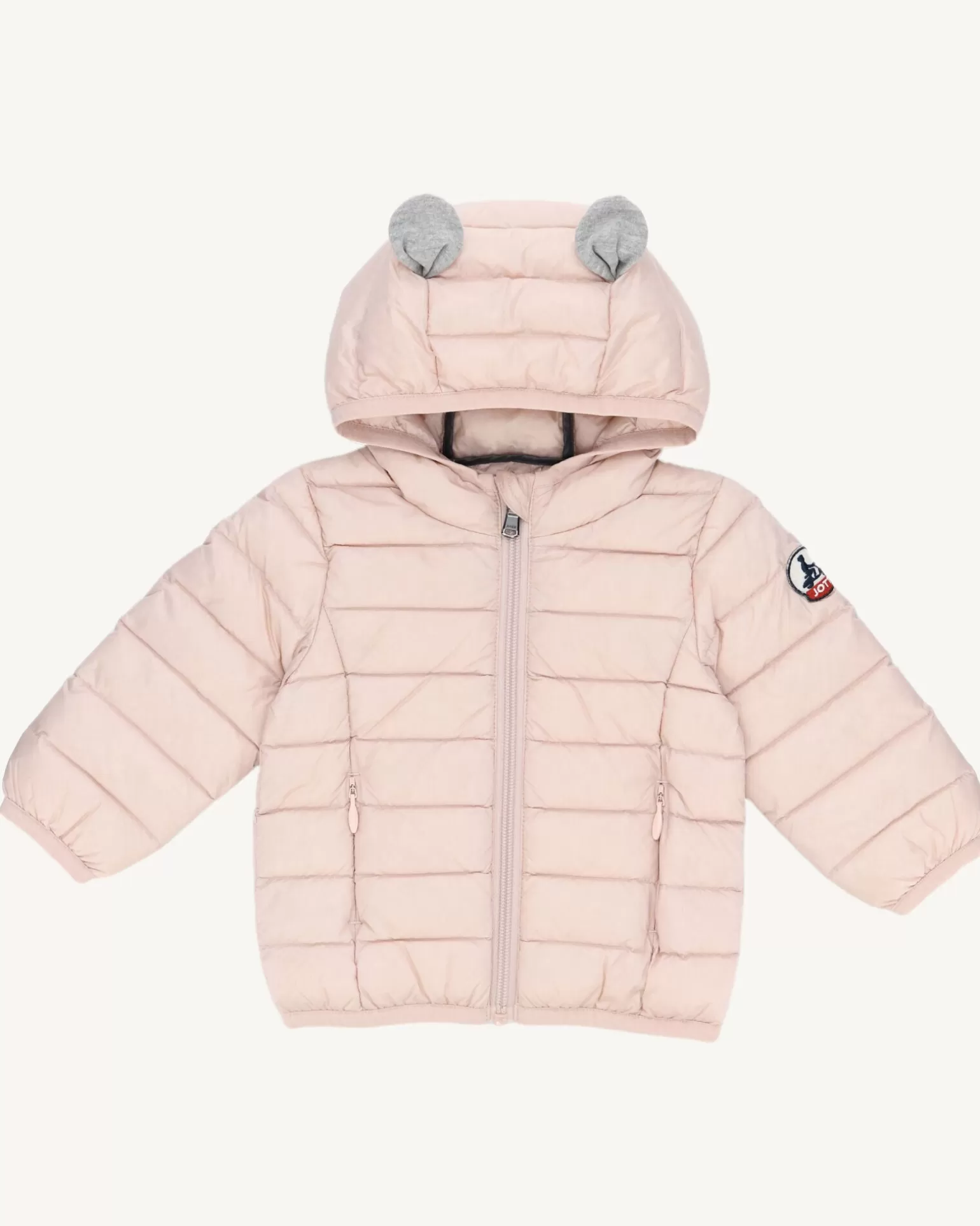 Kids JOTT Baby'S Hooded Padded Jacket Pale Pink Mael