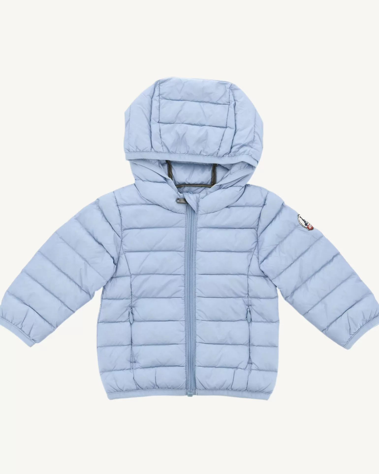 Kids JOTT Baby'S Hooded Puffer Jacket Light Blue Camille