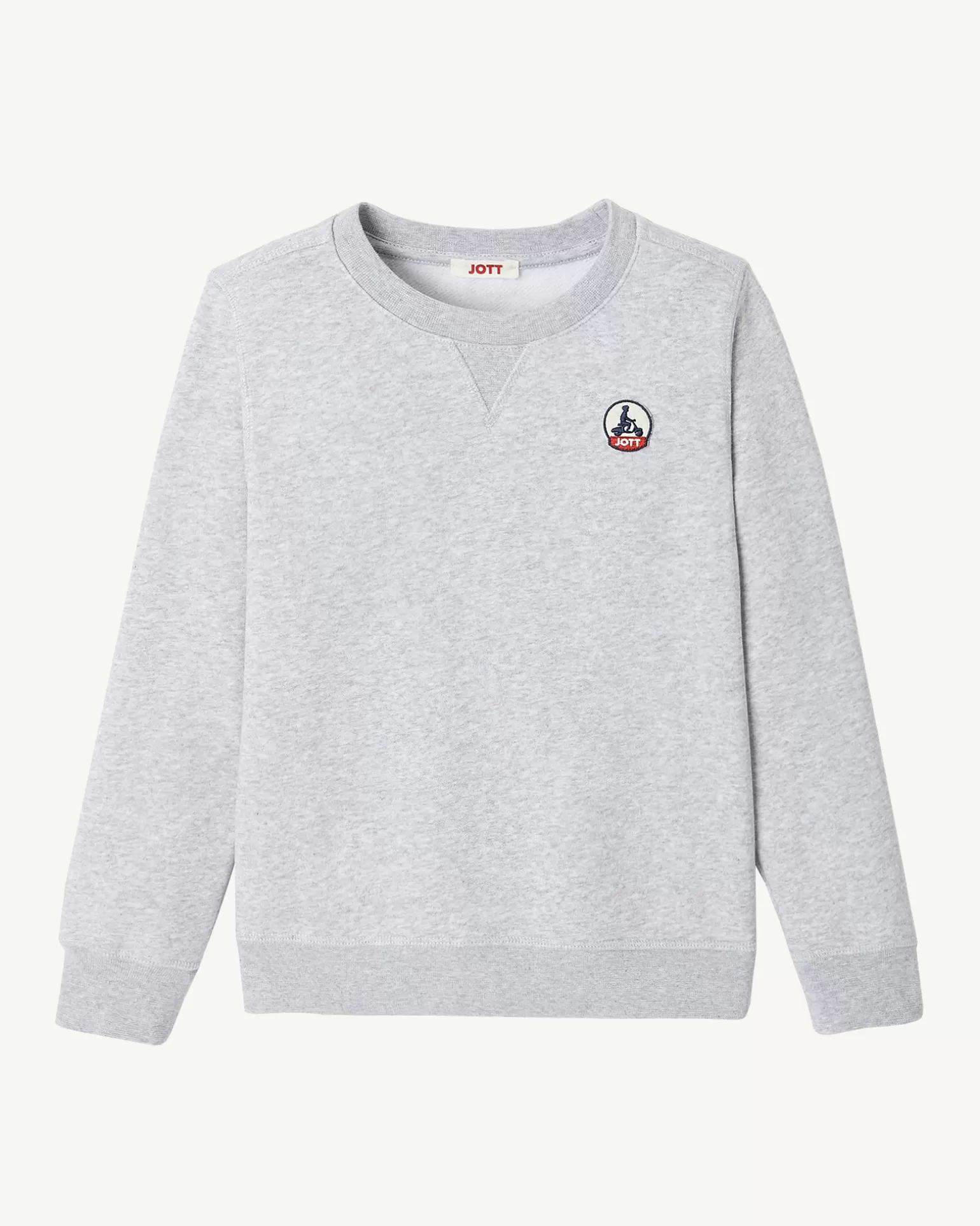 Kids JOTT Barcelos Children'S Heather Gray Organic Cotton Sweatshirt