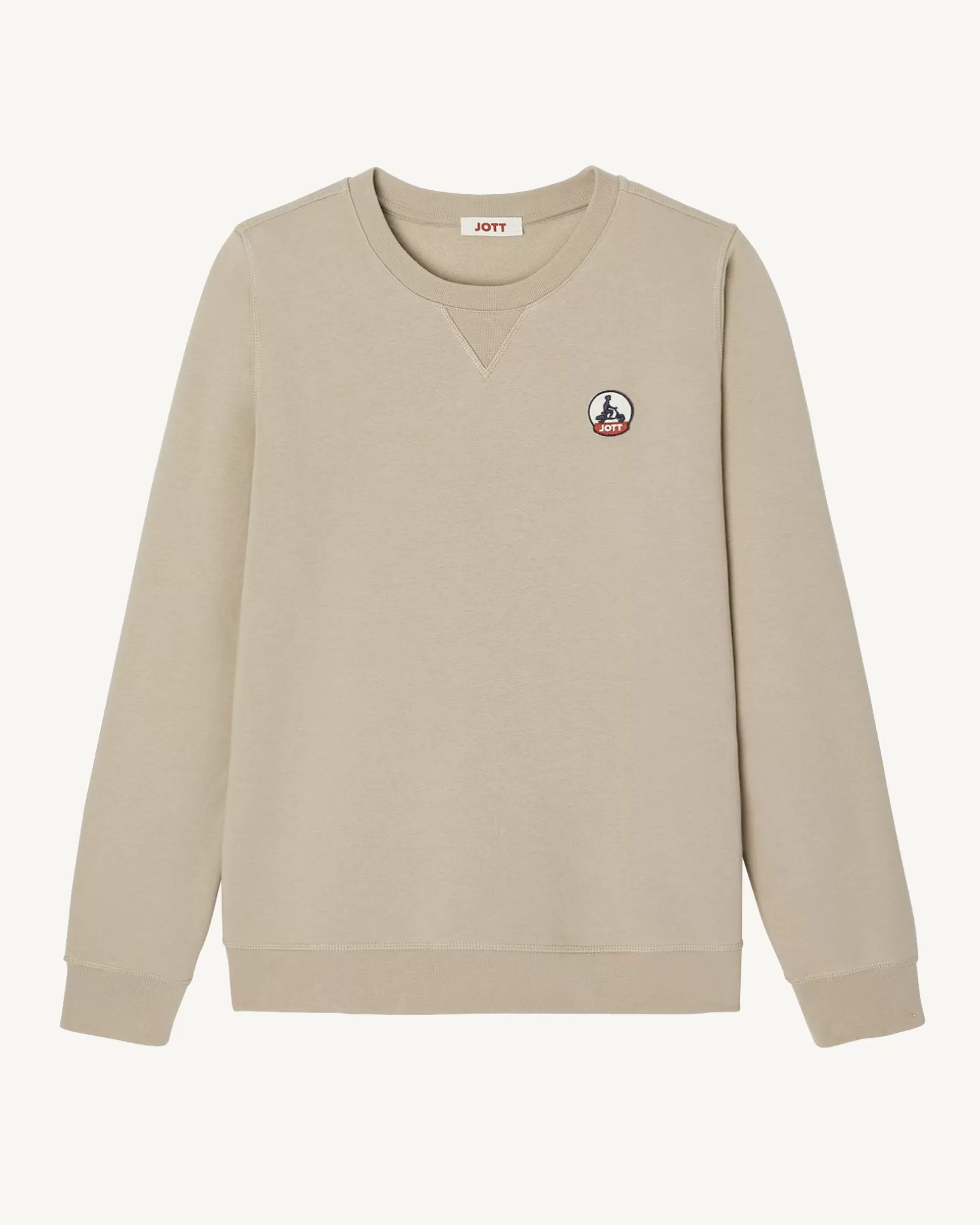 Women JOTT Beige Elvas Organic Cotton Sweatshirt