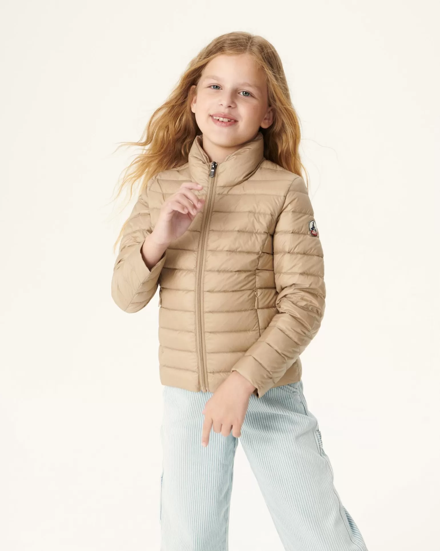 Kids JOTT Beige Lou Children'S Lightweight Down Jacket