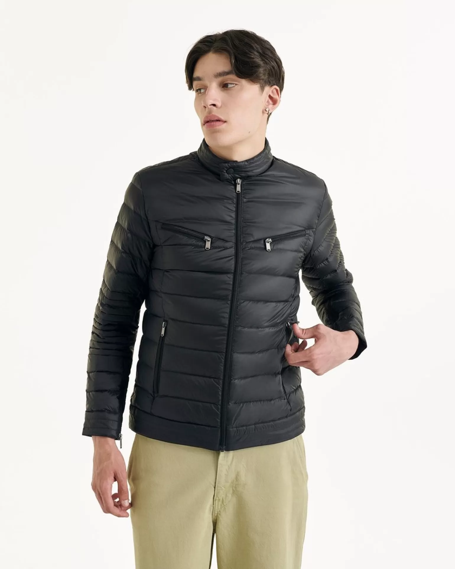 Men JOTT Black David Down Jacket