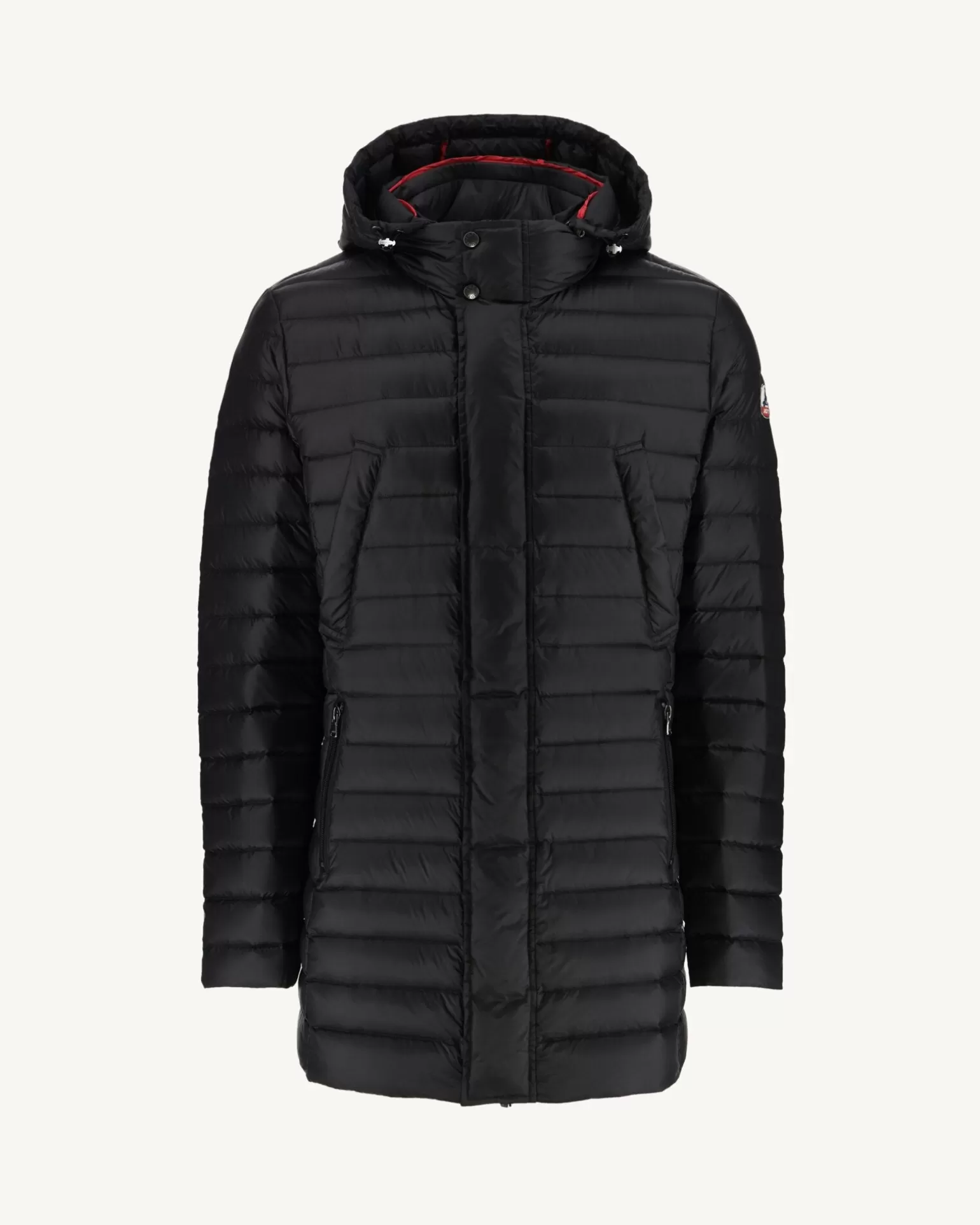 Men JOTT Black Florent Lightweight Hooded Down Jacket