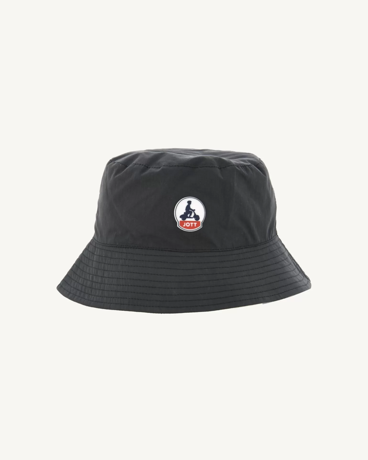 Men JOTT Black Star Reversible Two-Tone Bucket Hat