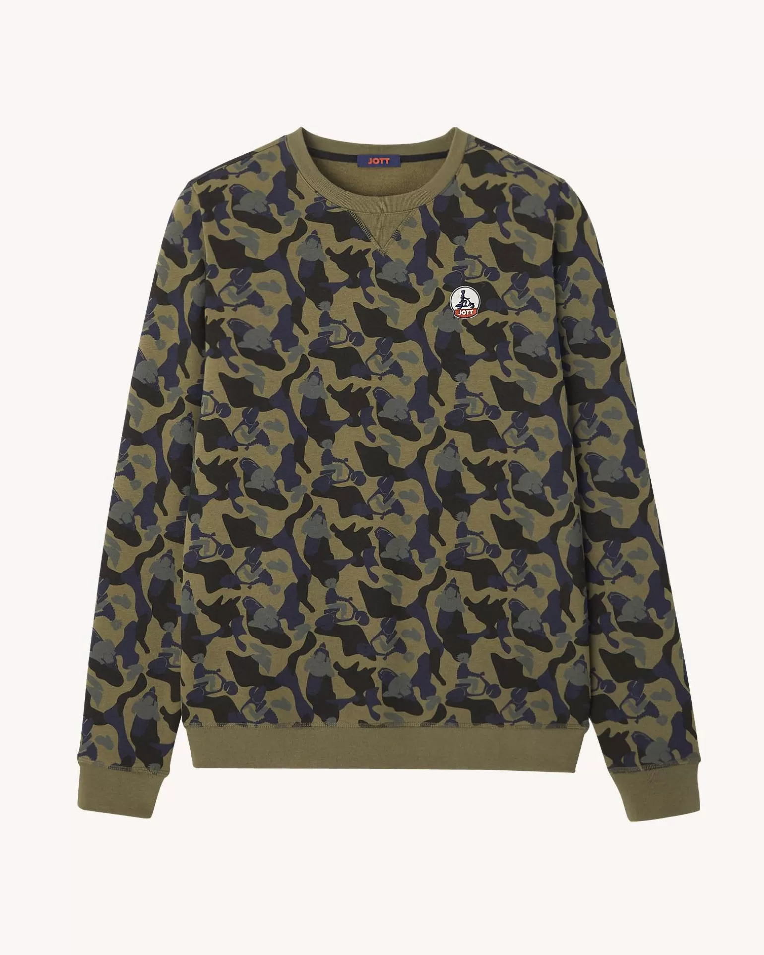 Men JOTT Braga Military Print Men'S Sweatshirt