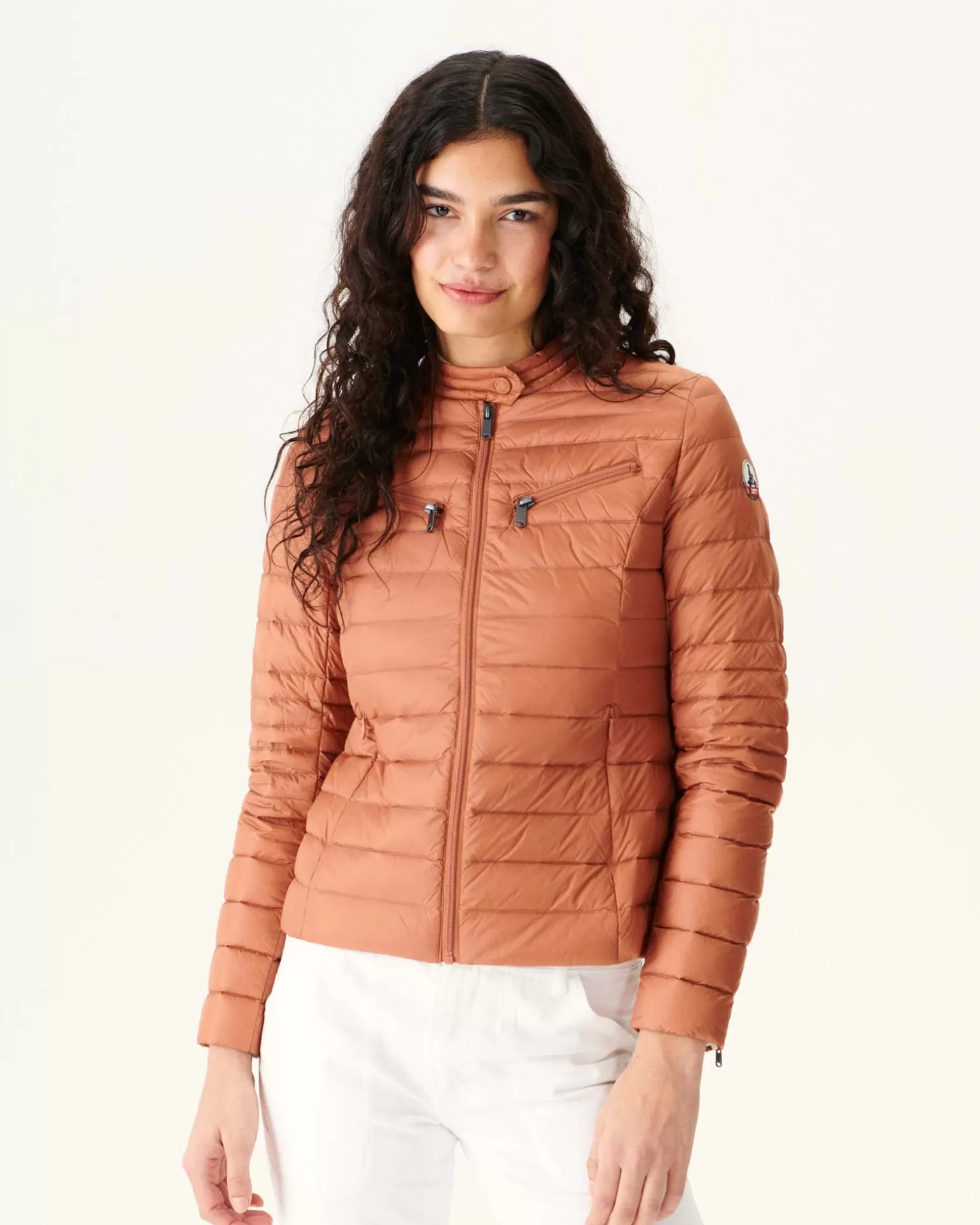 Women JOTT Camel Nina Lightweight Padded Jacket