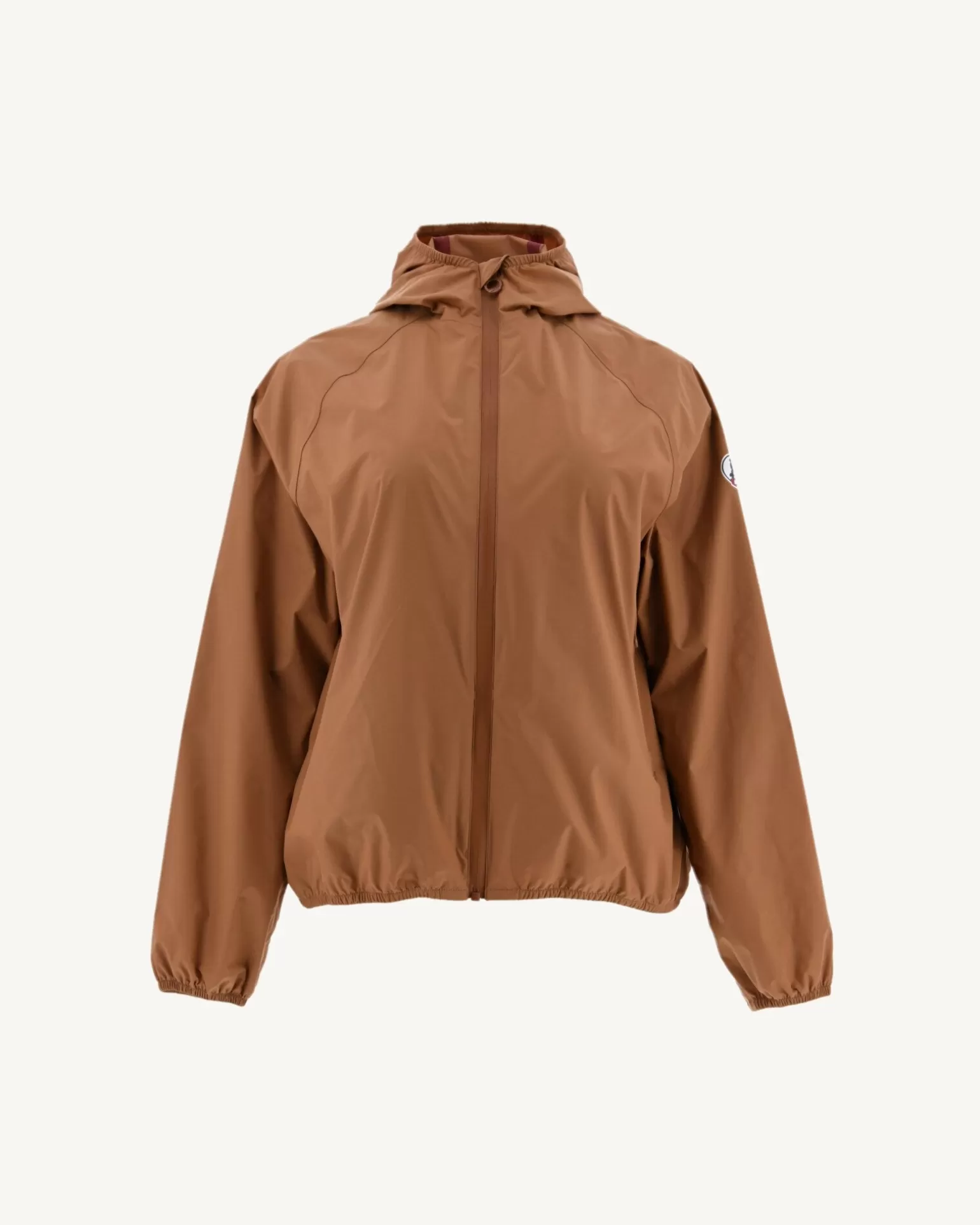 Women JOTT Camel Singapore Packable Waterproof Jacket