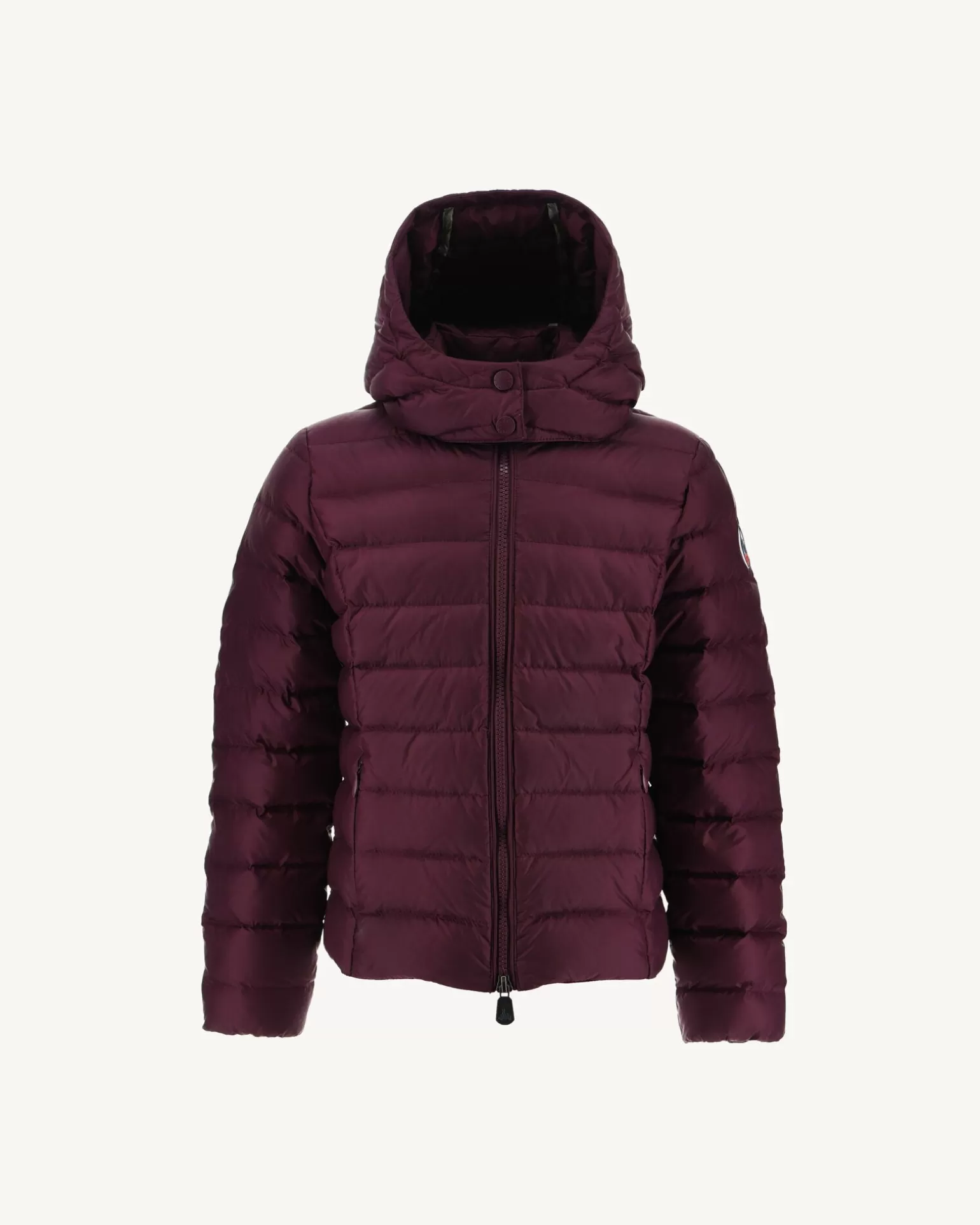 Kids JOTT Children'S Hooded Down Jacket Grand Cold Aubergine Opale