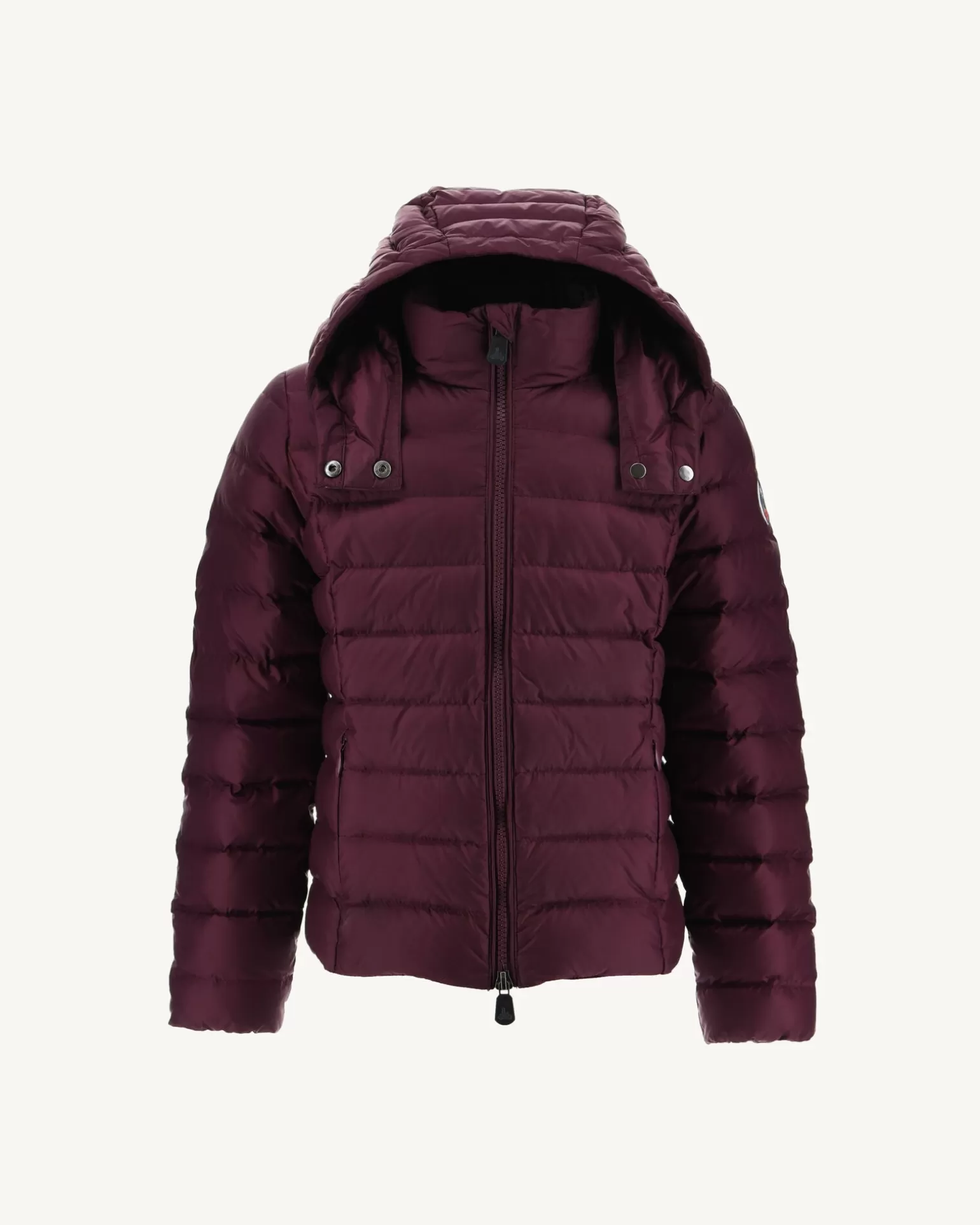 Kids JOTT Children'S Hooded Down Jacket Grand Cold Aubergine Opale