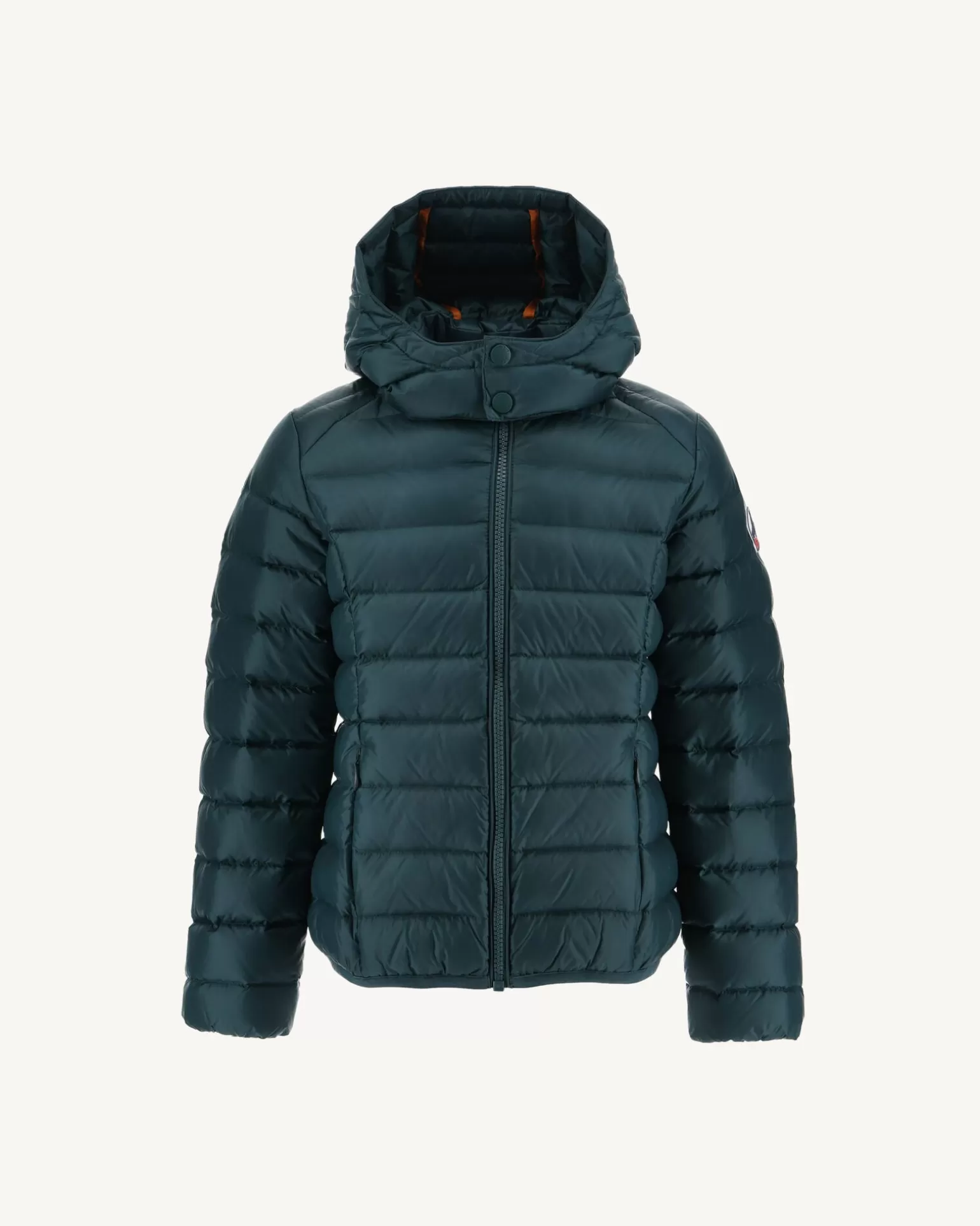 Kids JOTT Children'S Hooded Down Jacket Grand Cold Dark Green Gold