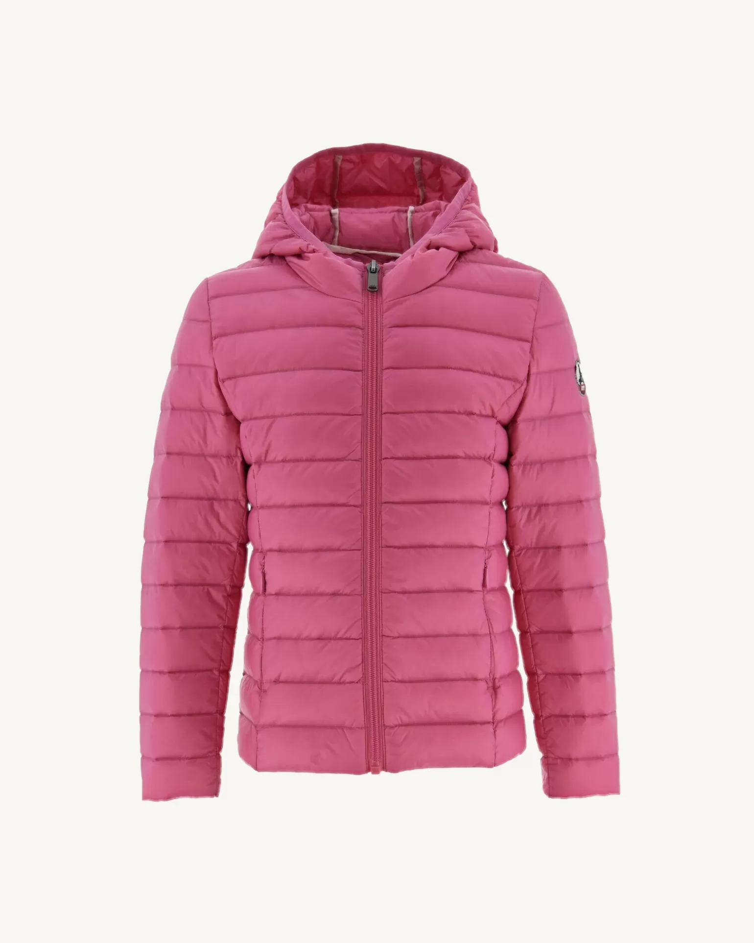 Kids JOTT Children'S Light Hooded Down Jacket Intense Pink Carla