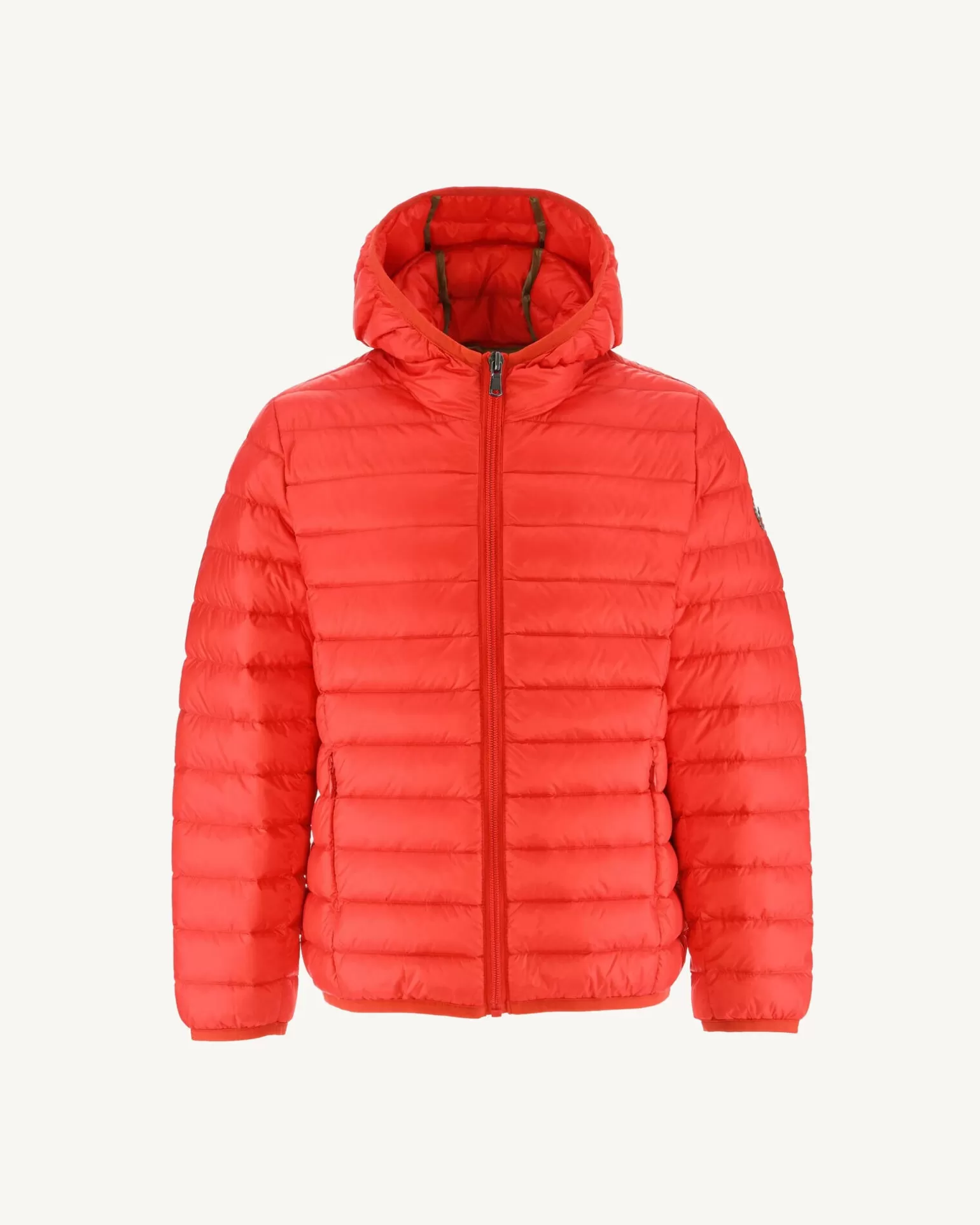 Kids JOTT Children'S Lightweight Hooded Down Jacket Bright Red Hugo