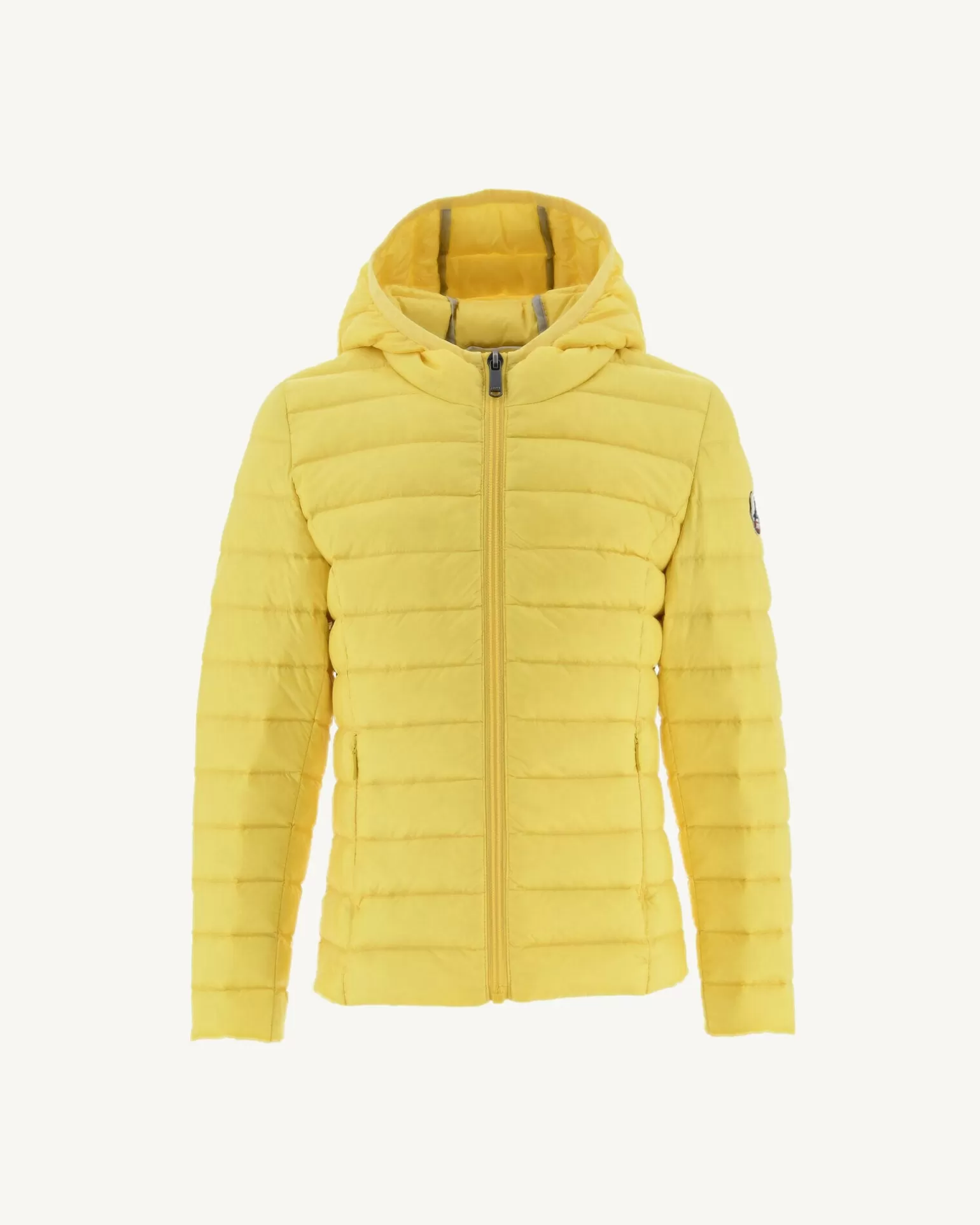 Kids JOTT Children'S Lightweight Hooded Down Jacket Light Yellow Carla