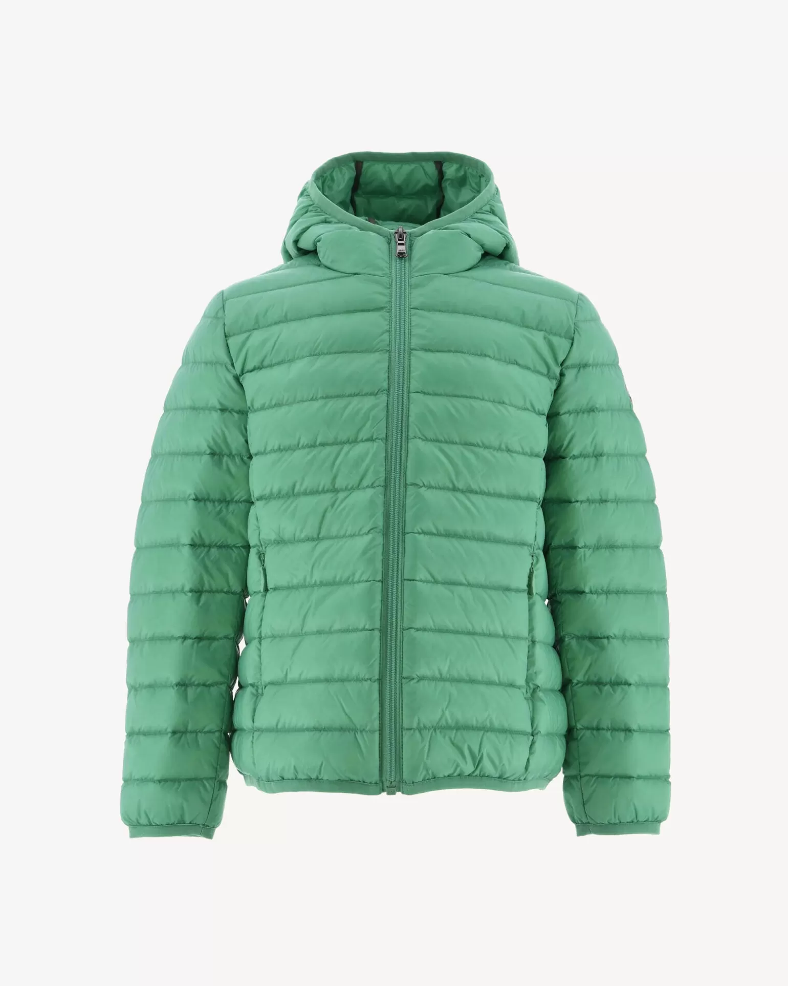 Kids JOTT Children'S Lightweight Hooded Puffer Jacket Green Hugo