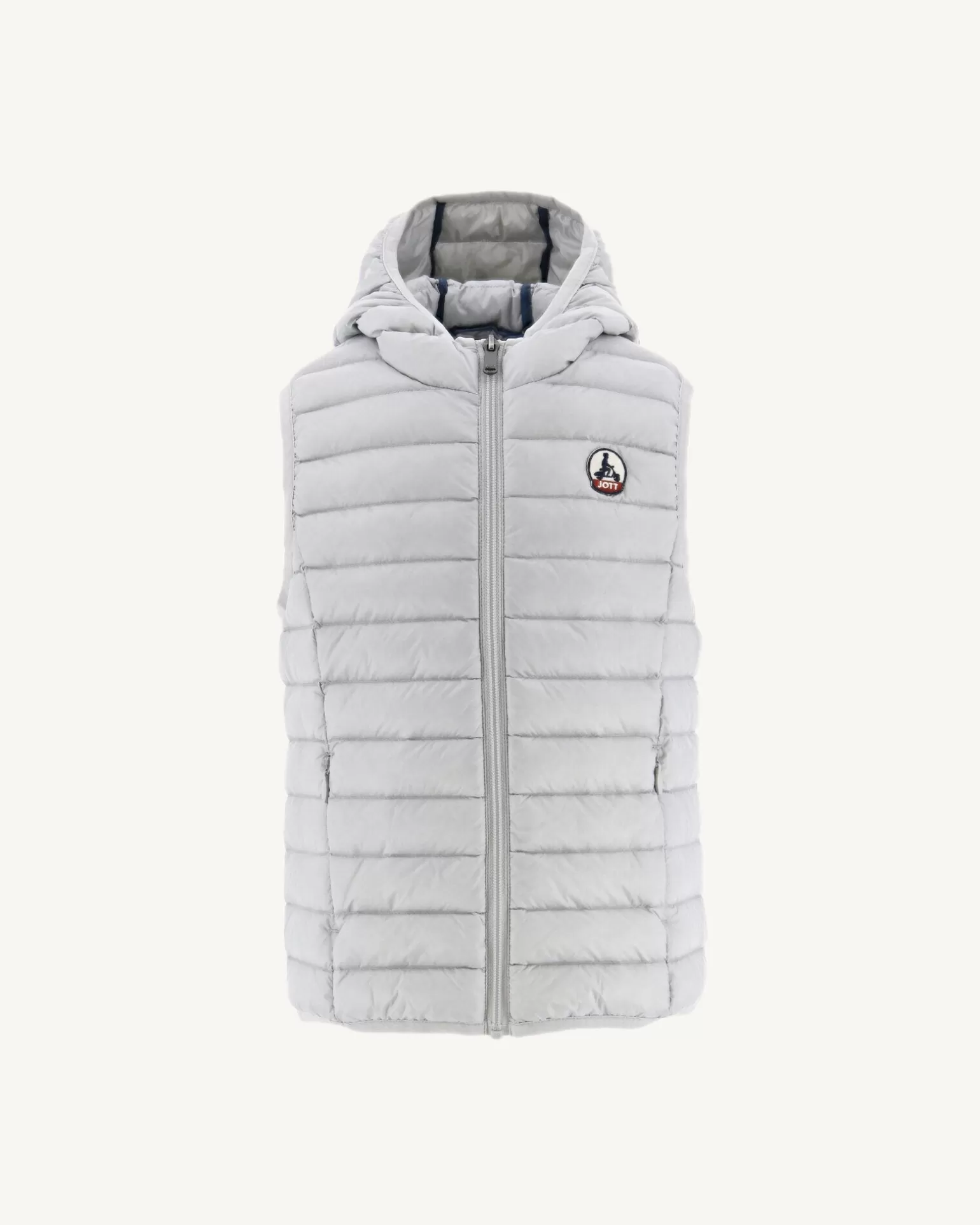 Kids JOTT Children'S Sleeveless Down Jacket Light Gray Djam