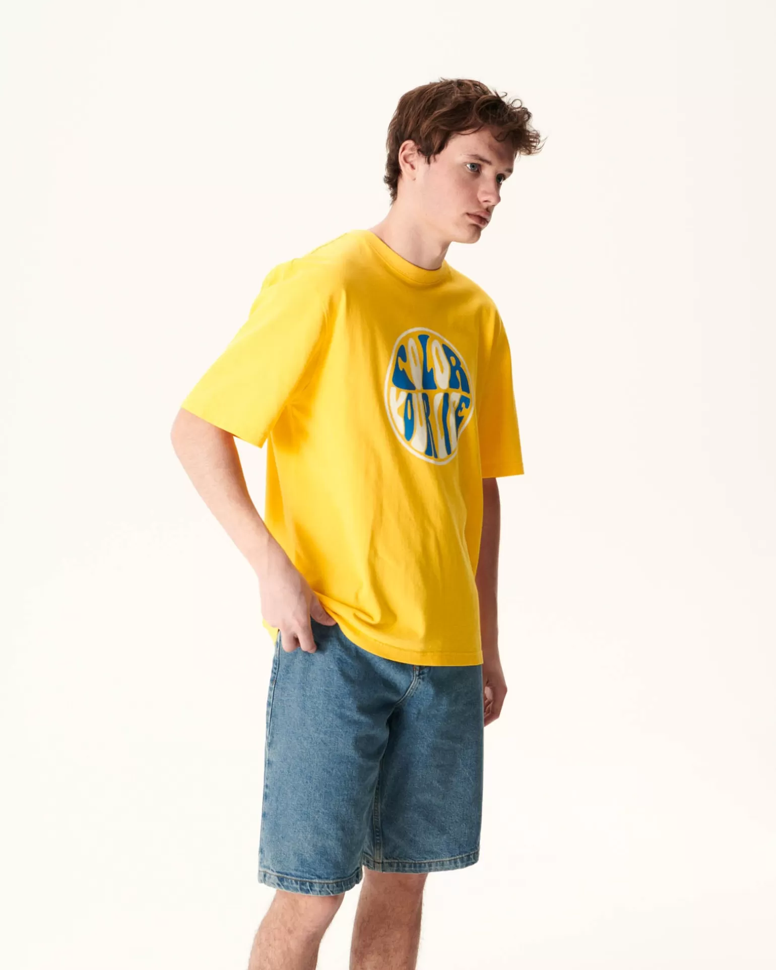 Men JOTT Citron Leo Organic Cotton T-Shirt