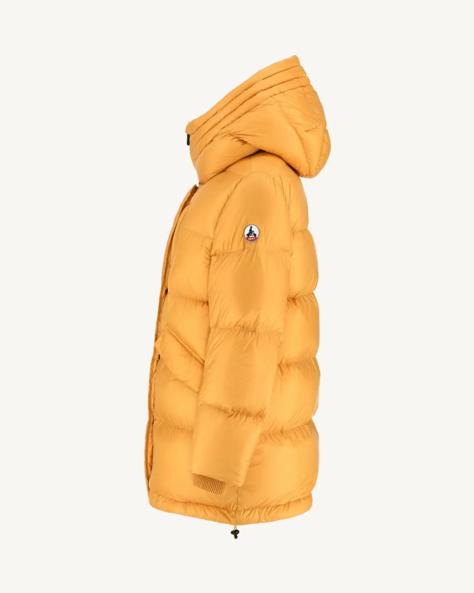 Women JOTT Delhi Mustard Hooded Down Jacket