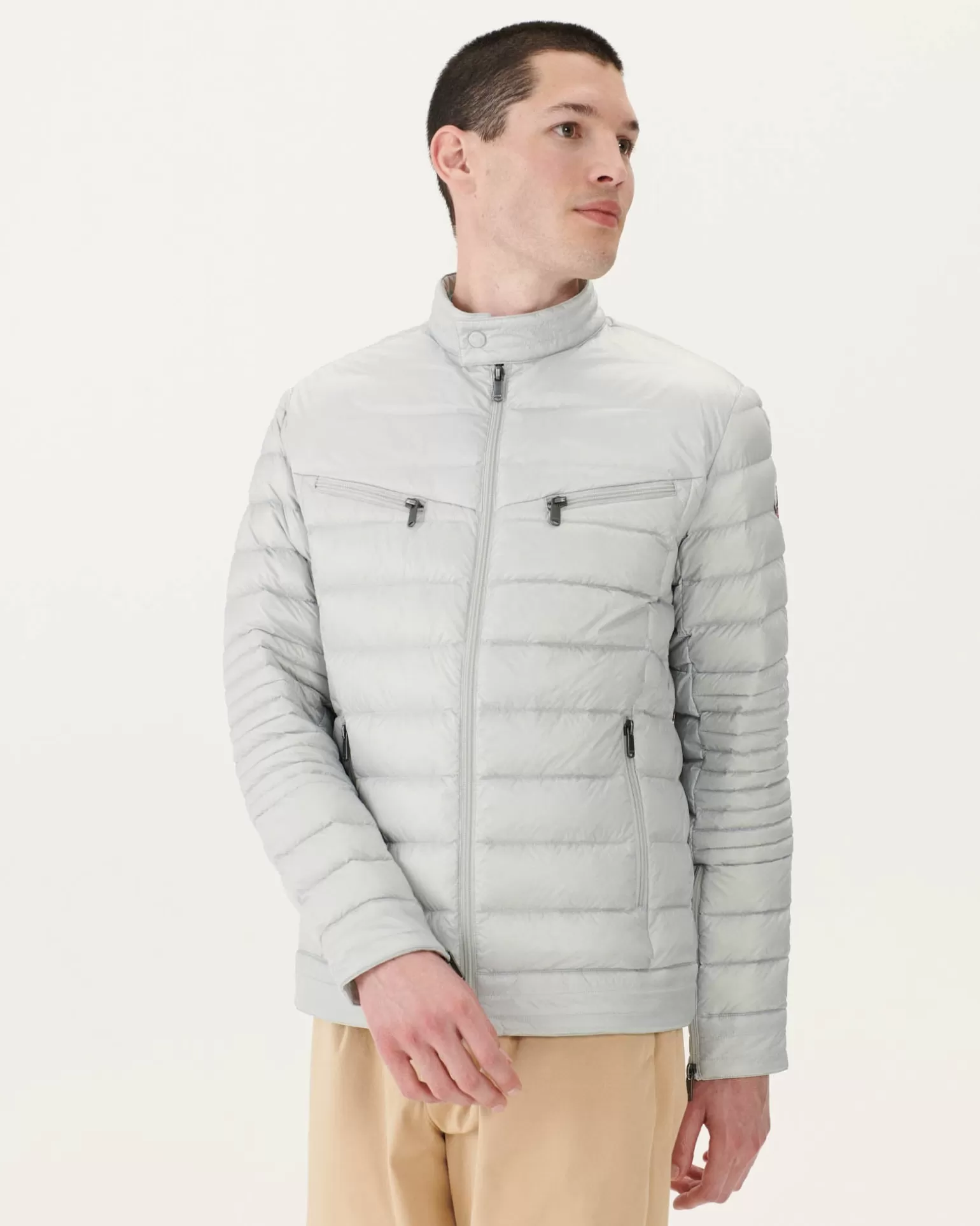 Men JOTT Down Jacket Light Gray David