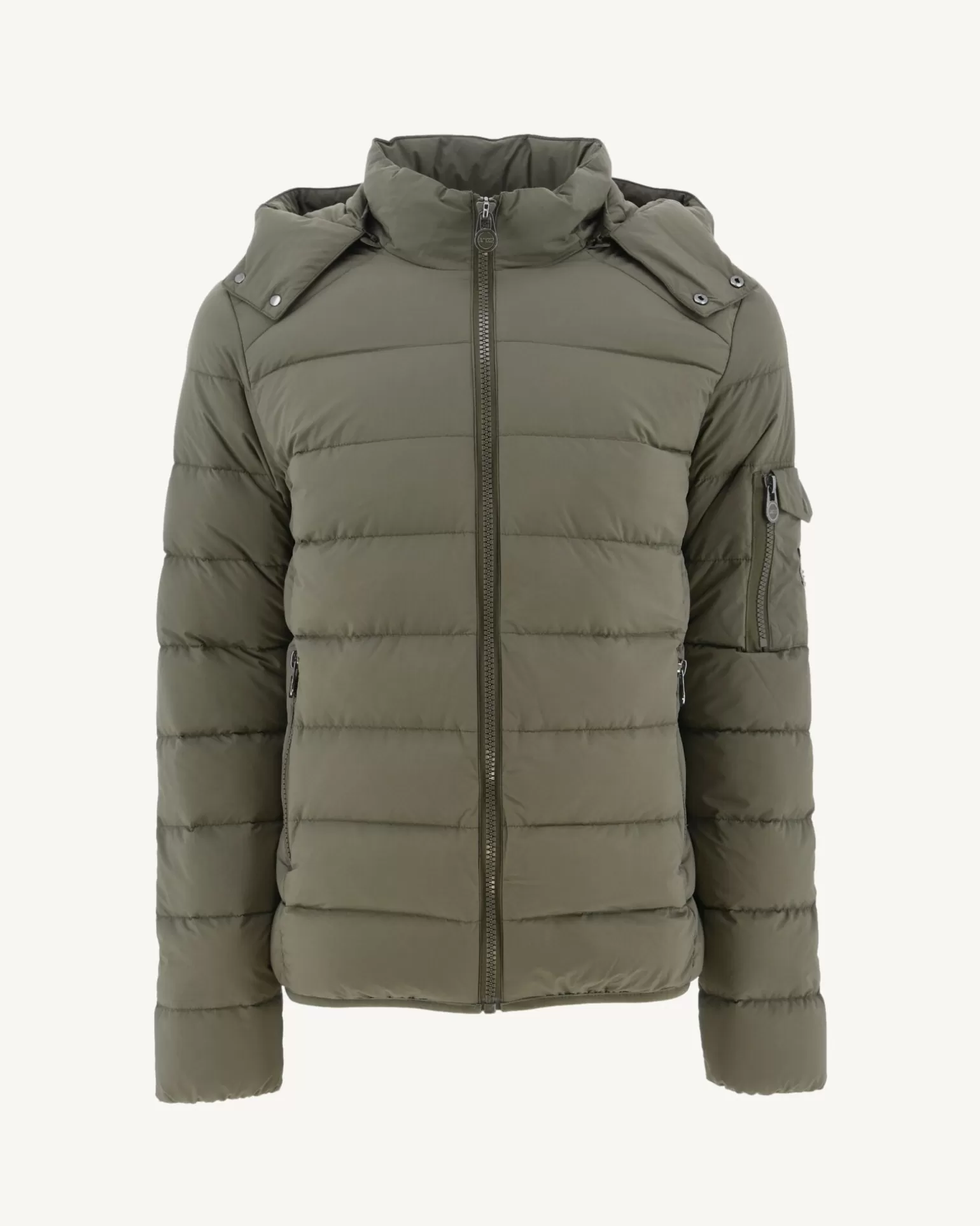 Men JOTT Extreme Cold Army Adrien Hooded Down Jacket