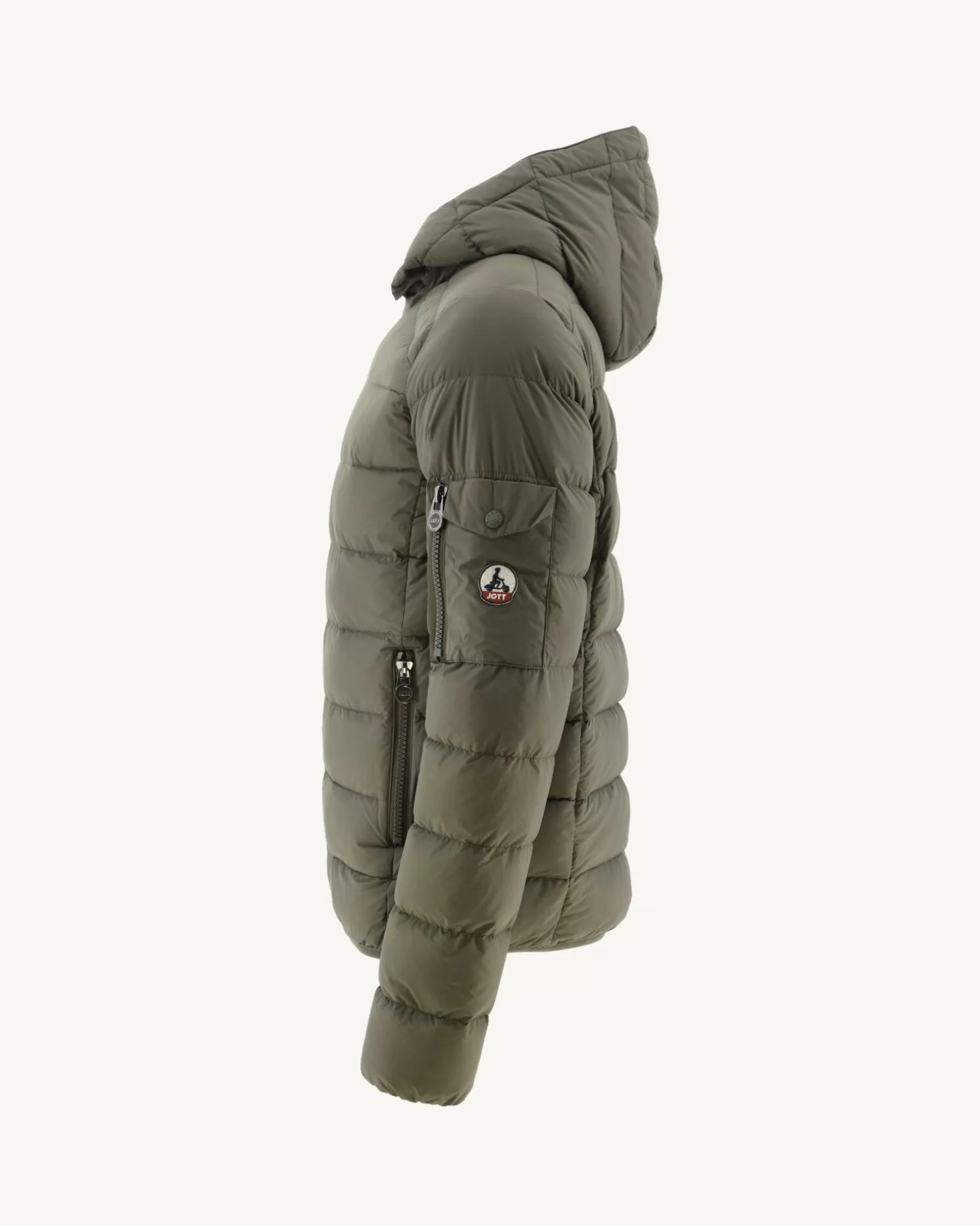 Men JOTT Extreme Cold Army Adrien Hooded Down Jacket