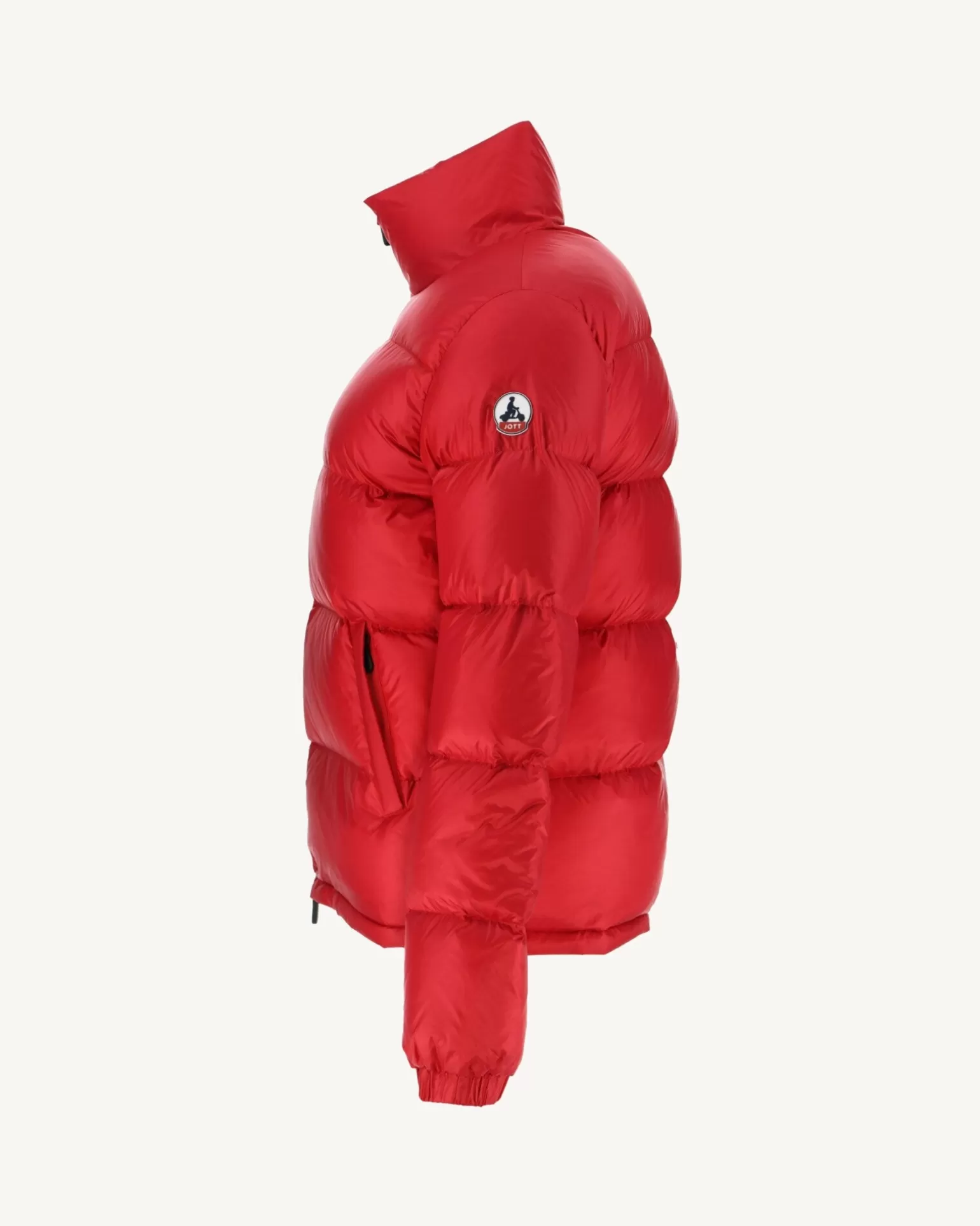 Women JOTT Extreme Cold Quilted Down Jacket Cardiff Red