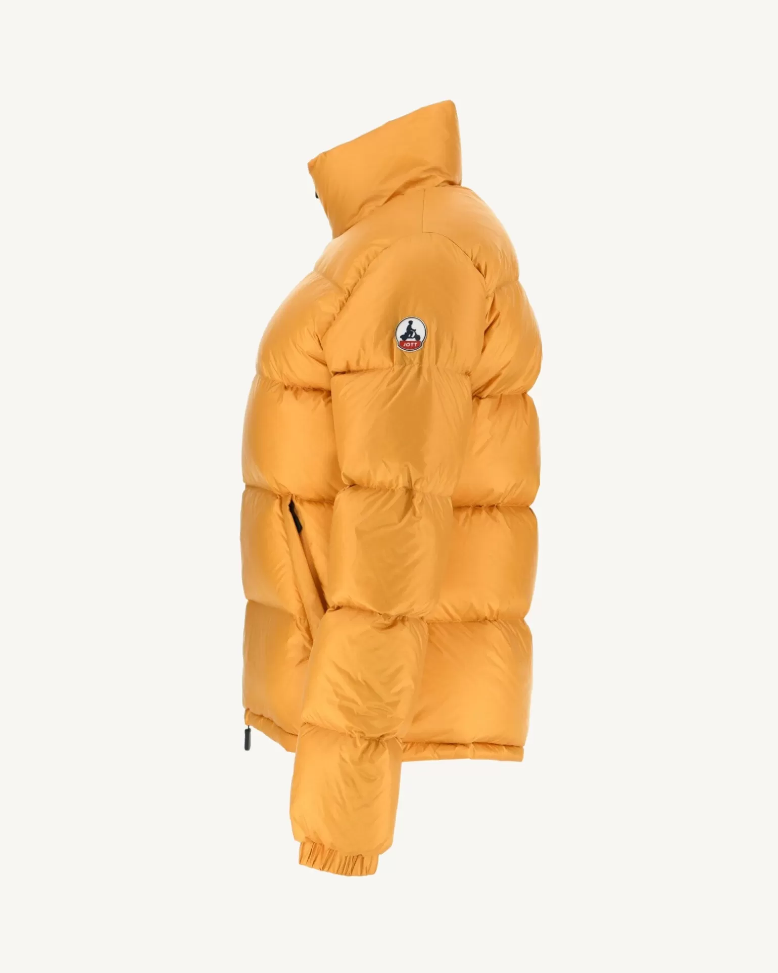 Women JOTT Great Cold Quilted Down Jacket Mustard Cardiff