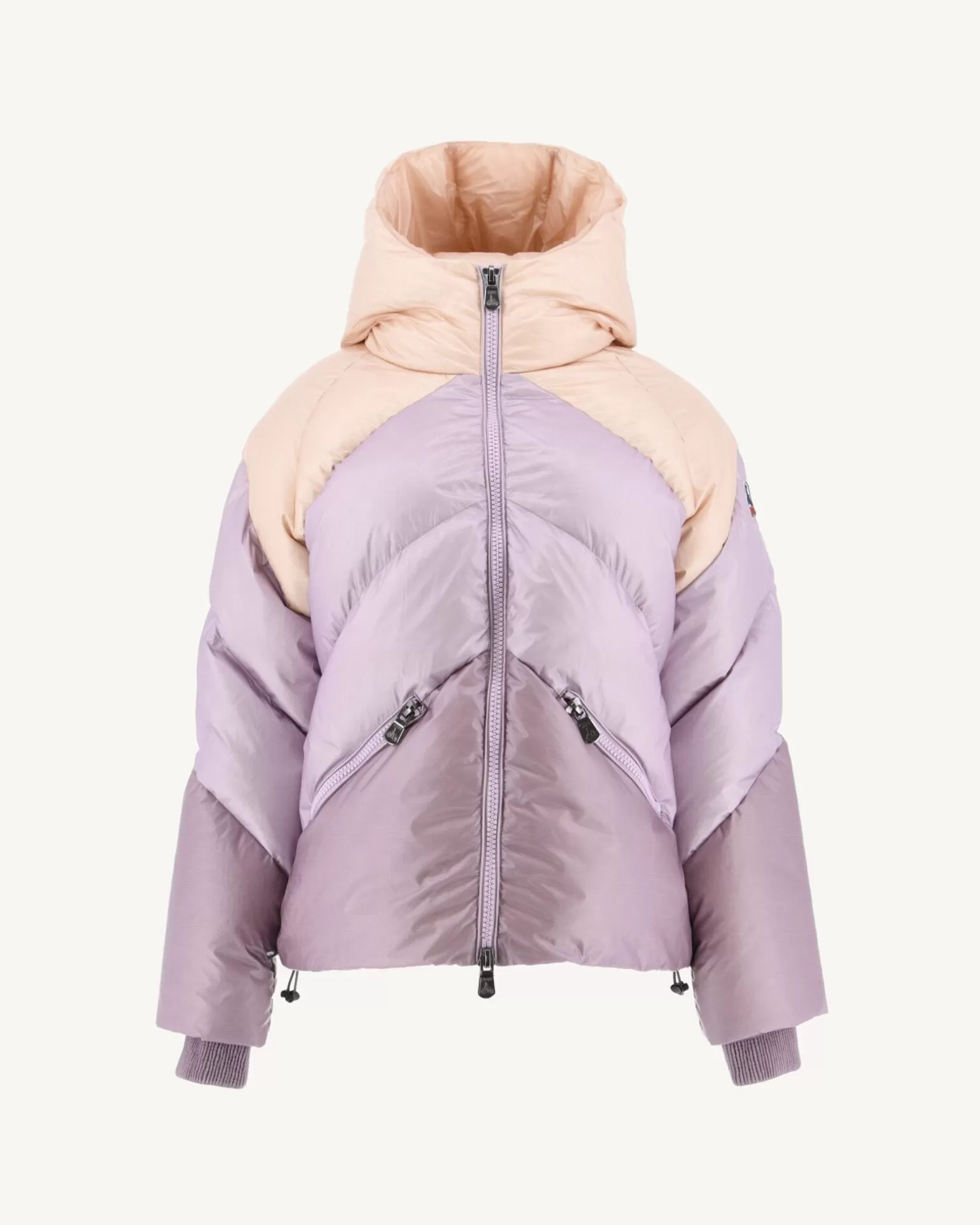 Women JOTT Hooded Down Jacket Grand Cold Combo Purple Stellar