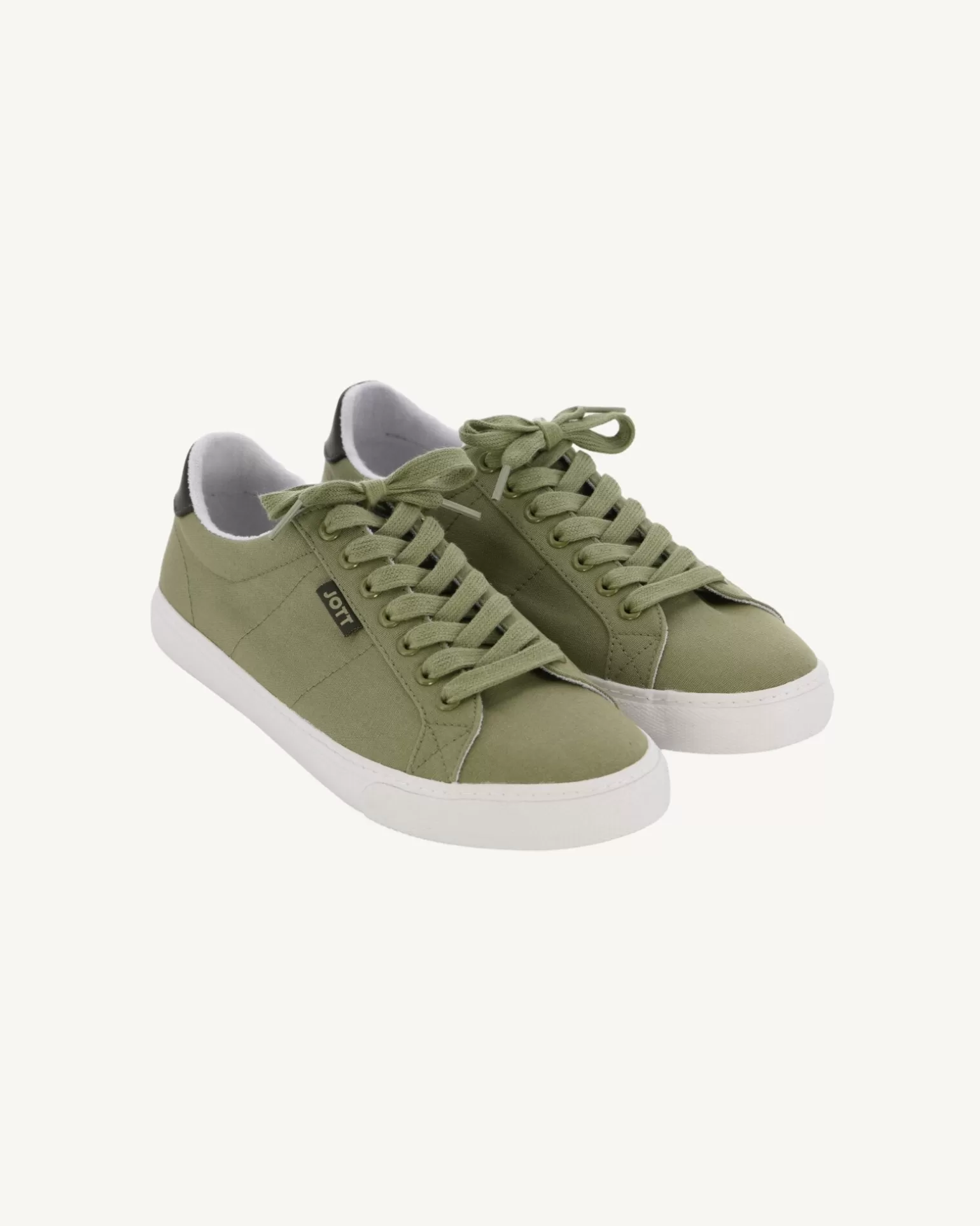 JOTT Horizon Light Khaki Canvas Trainers