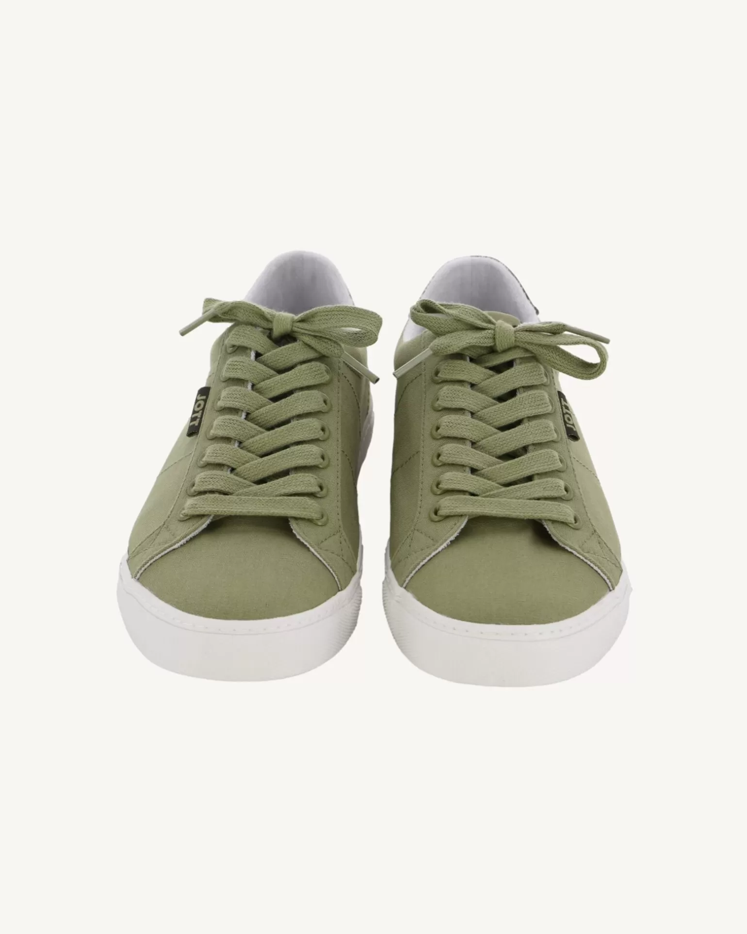 JOTT Horizon Light Khaki Canvas Trainers