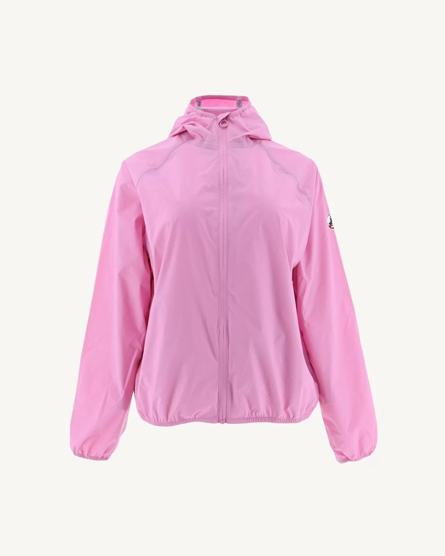 Women JOTT Impermeable A Capuche Rose Pastel Singapore