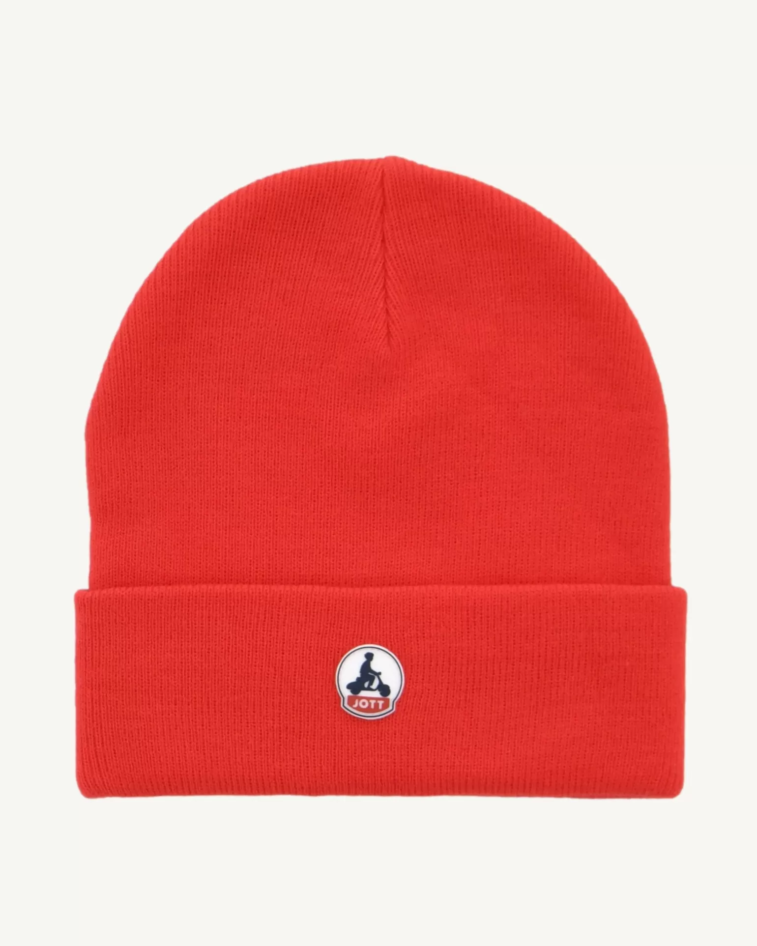 Men JOTT Jim Bright Red Beanie