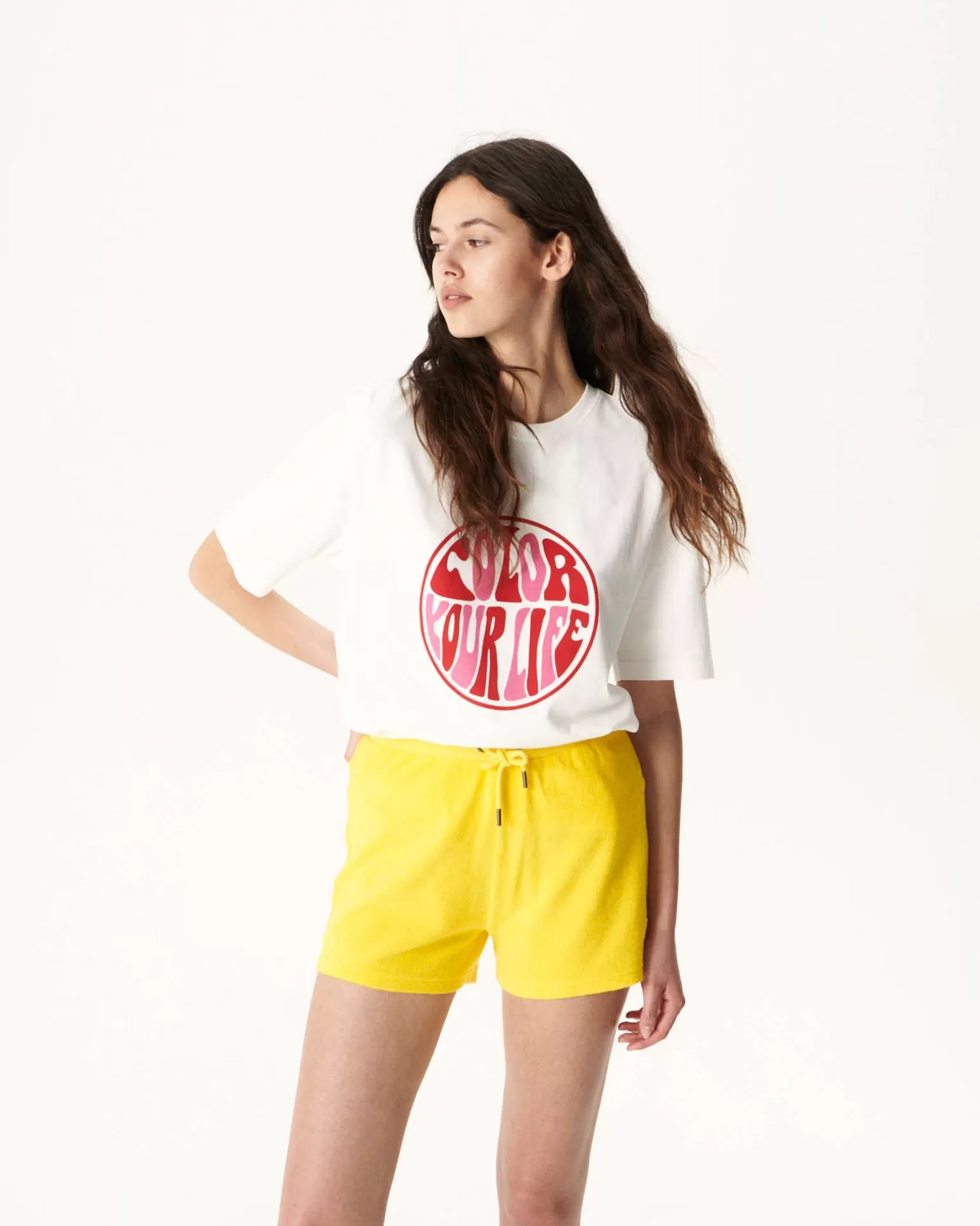 Women JOTT Lemon Alicante Terry Shorts