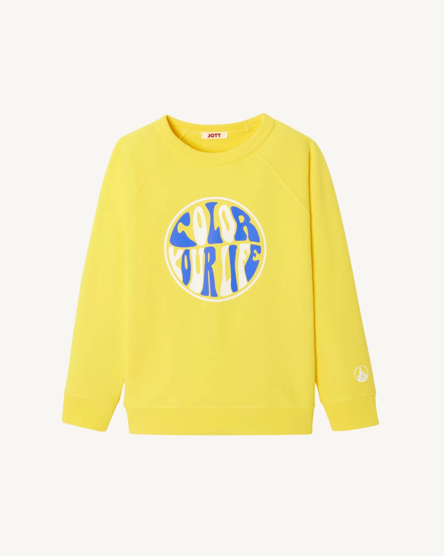 Kids JOTT Lemon Catalan Child Organic Cotton Sweatshirt