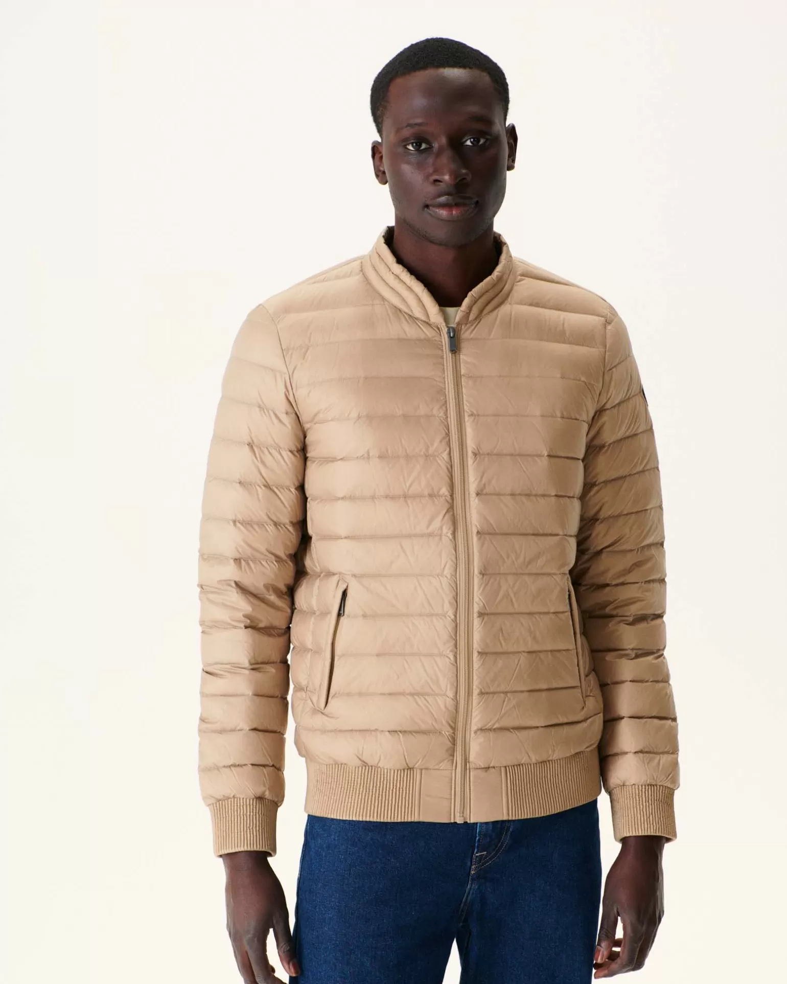 Men JOTT Light Down Jacket Beige Jordan