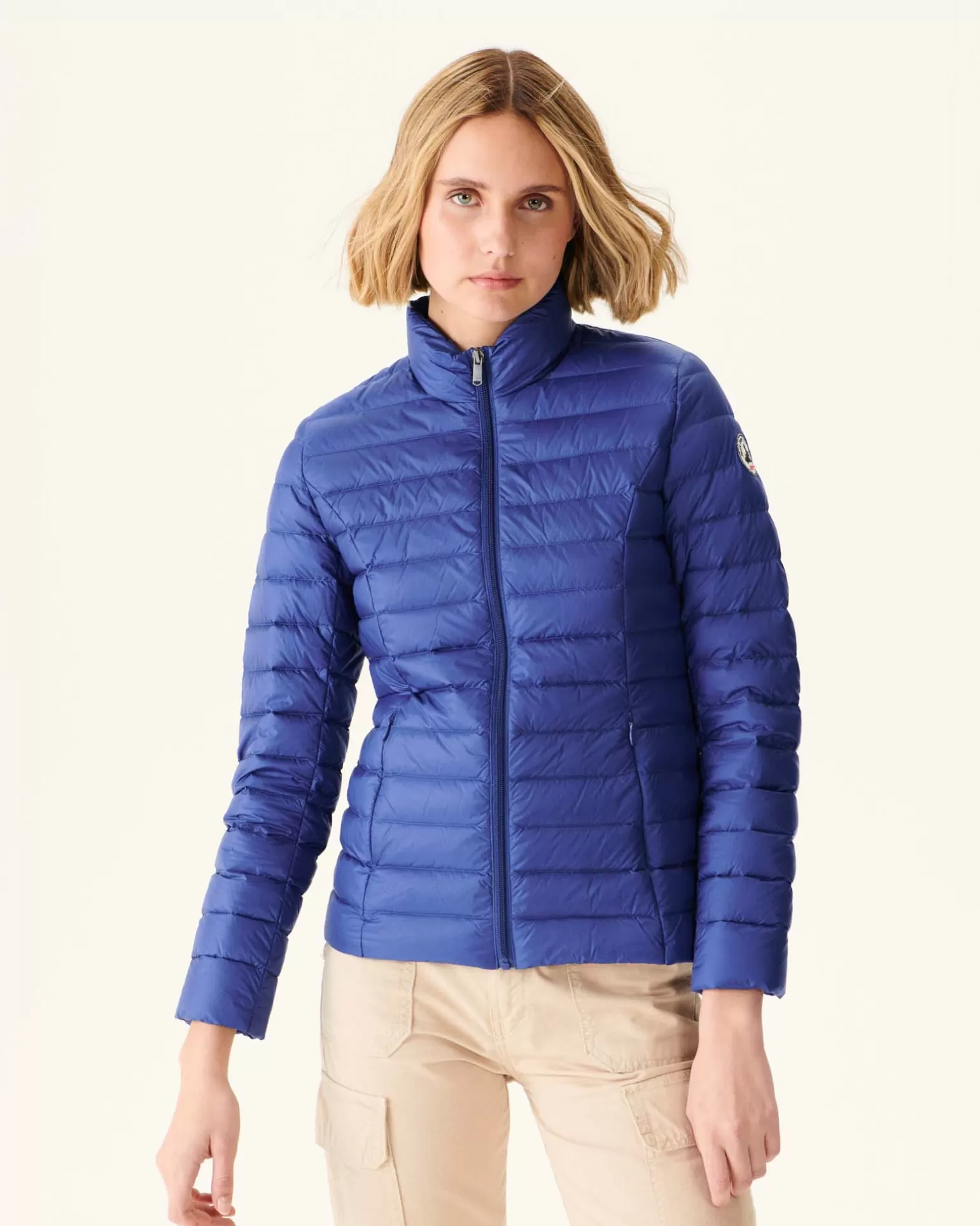 Women JOTT Light Down Jacket Dark Denim Cha