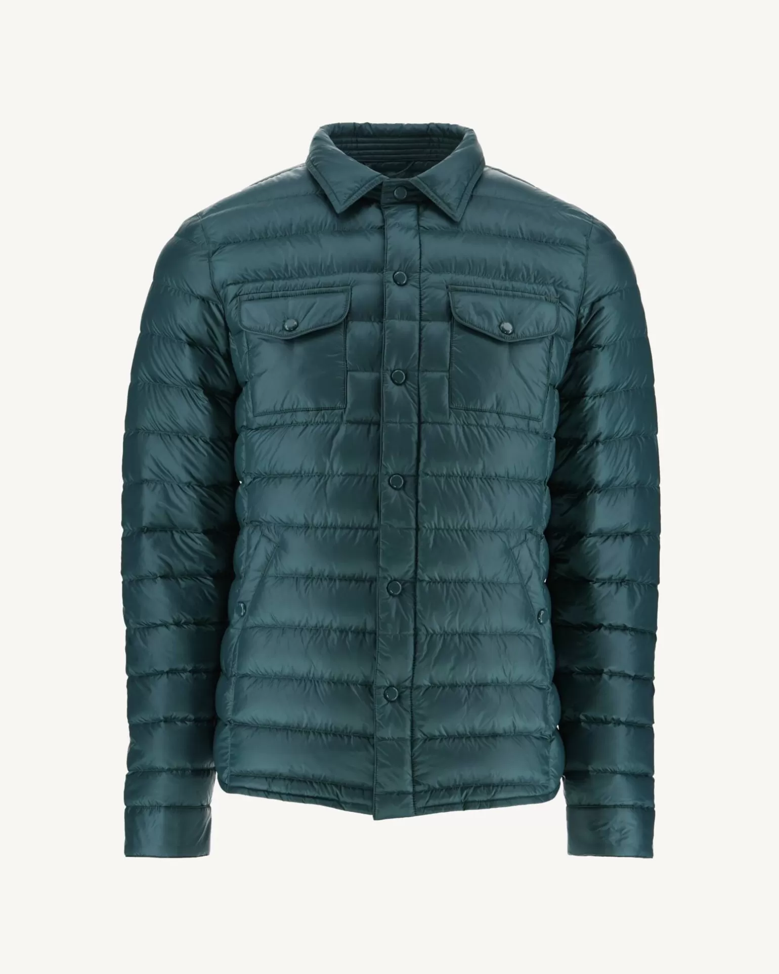 Men JOTT Light Down Jacket Dark Green Cris