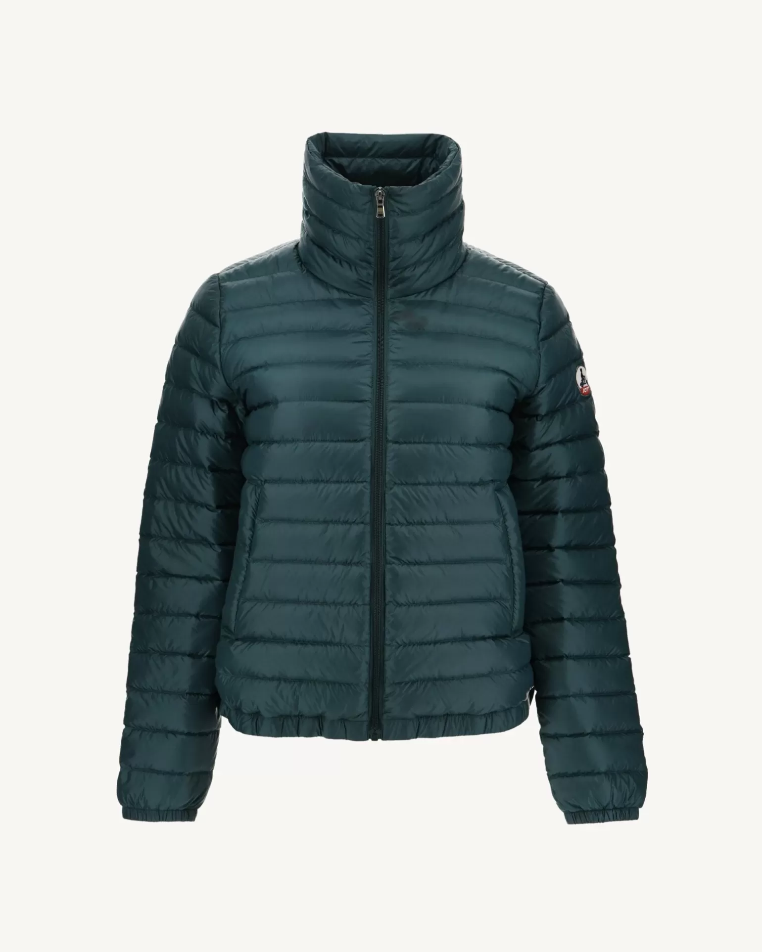 Women JOTT Light Down Jacket Dark Green Louisa