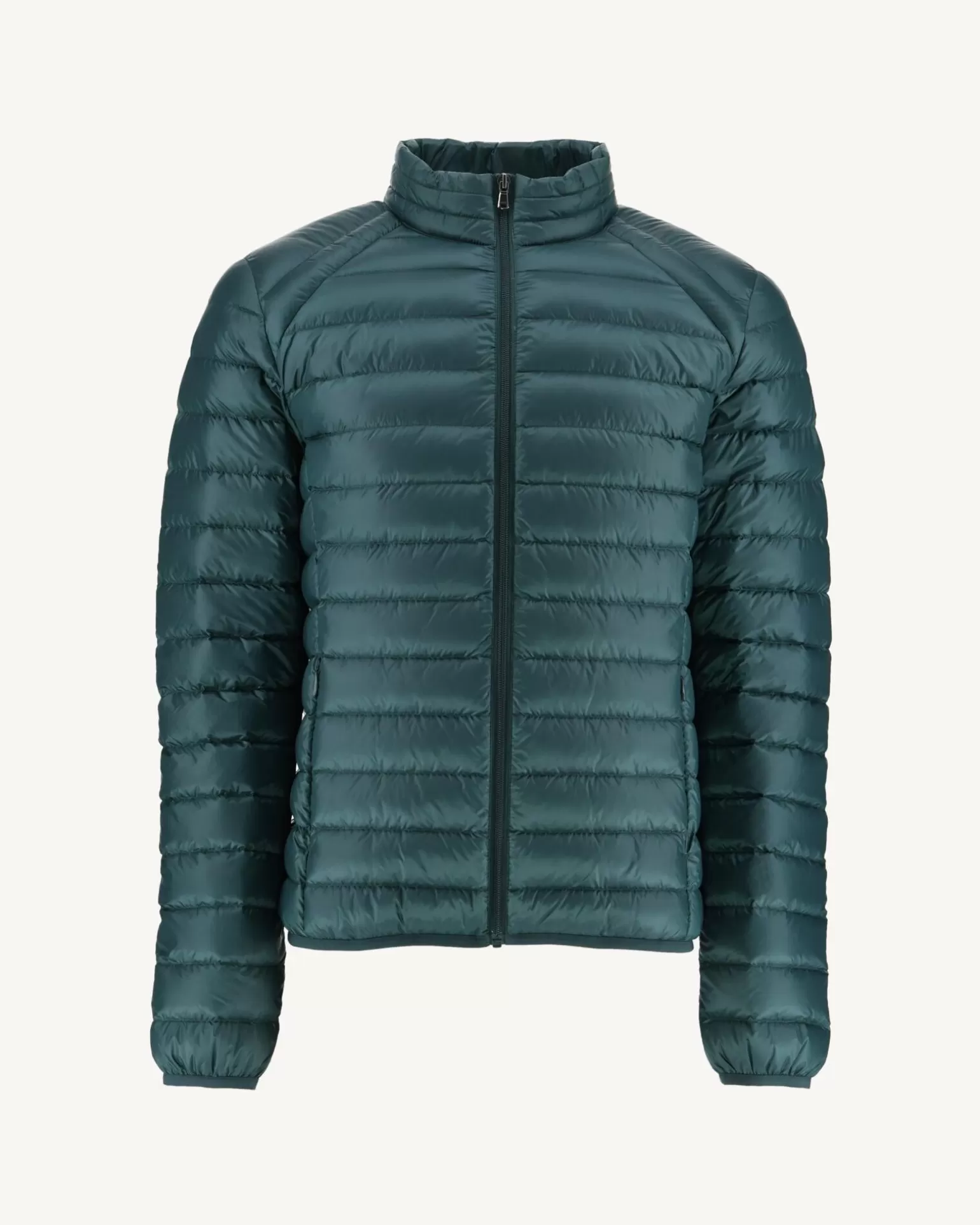 Men JOTT Light Down Jacket Dark Green Mat