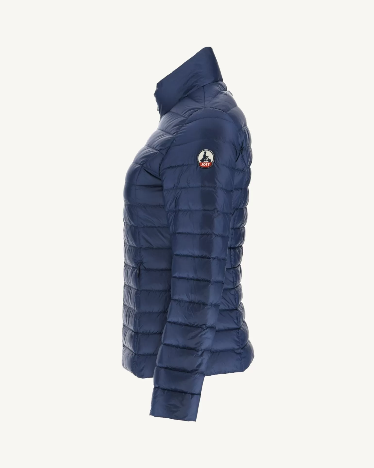 Women JOTT Light Down Jacket Deep Blue Cha