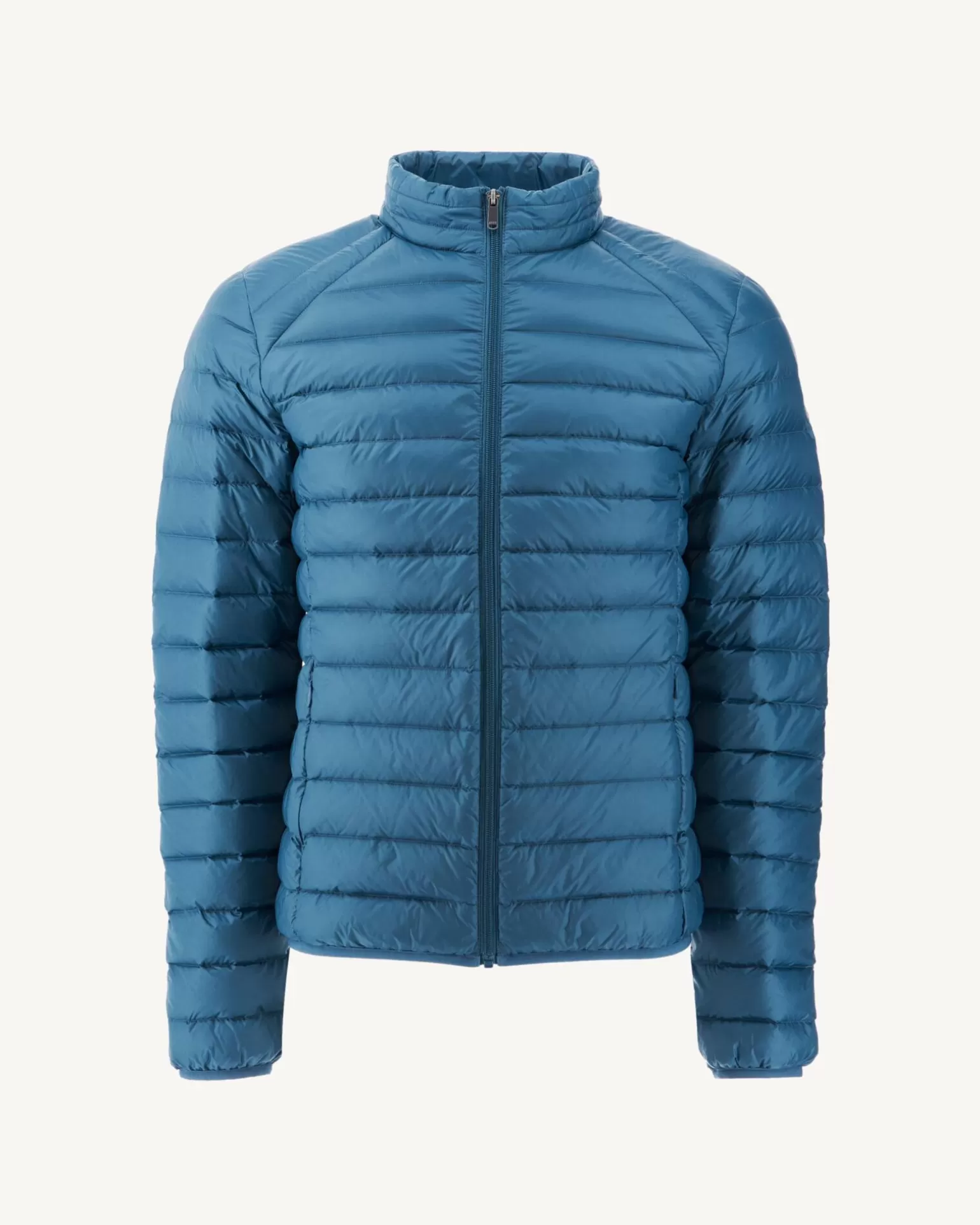 Men JOTT Light Down Jacket Denim Blue Mat