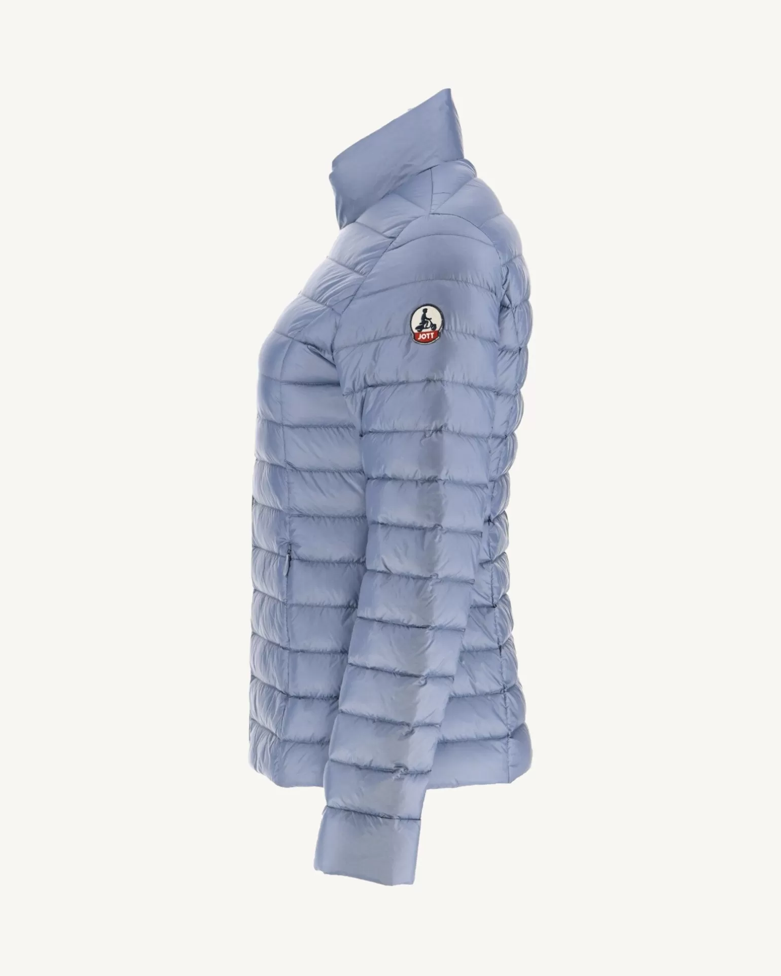 Women JOTT Light Down Jacket Faded Blue Cha